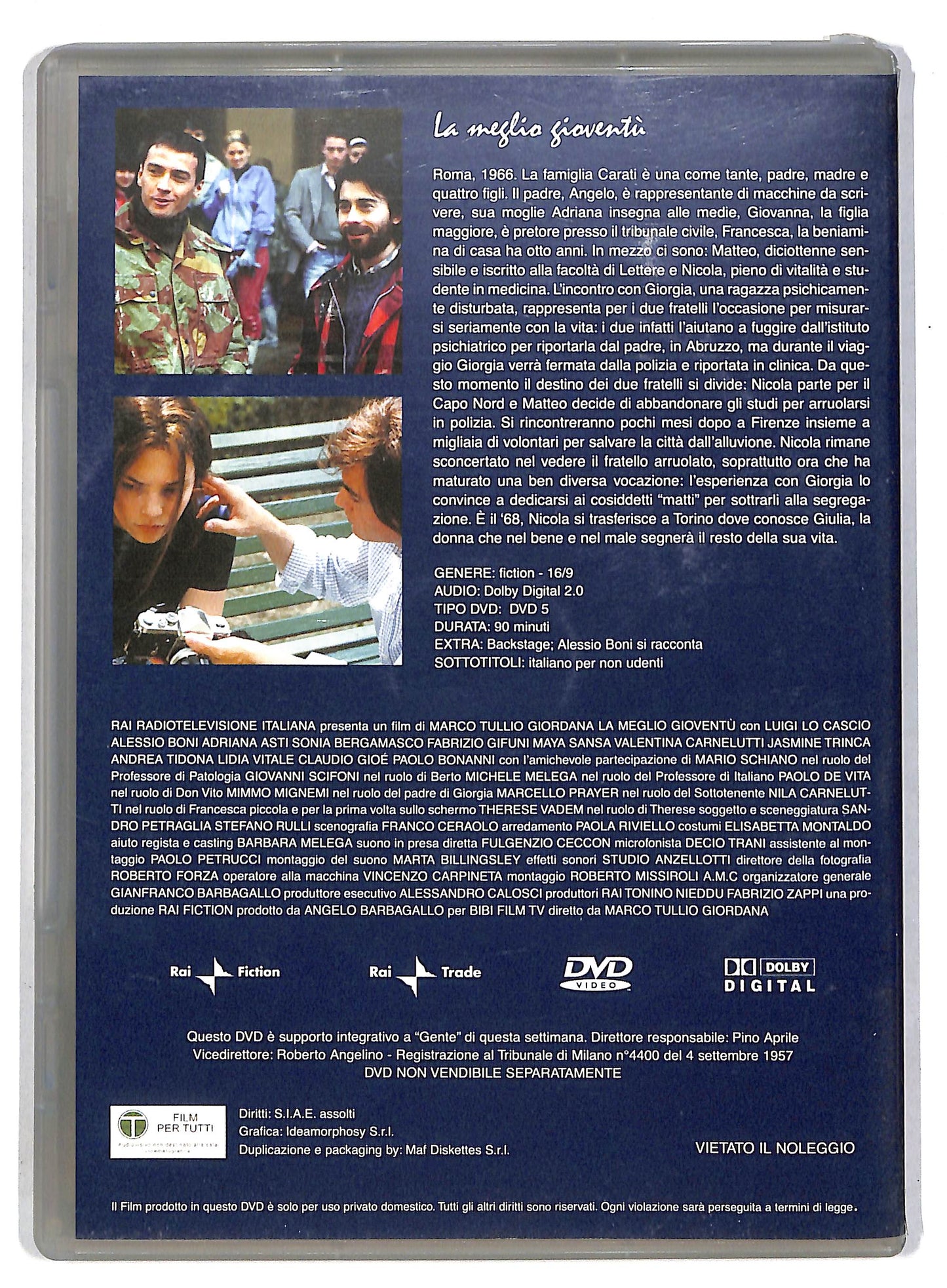 EBOND La meglio gioventu prima parte DVD D815106