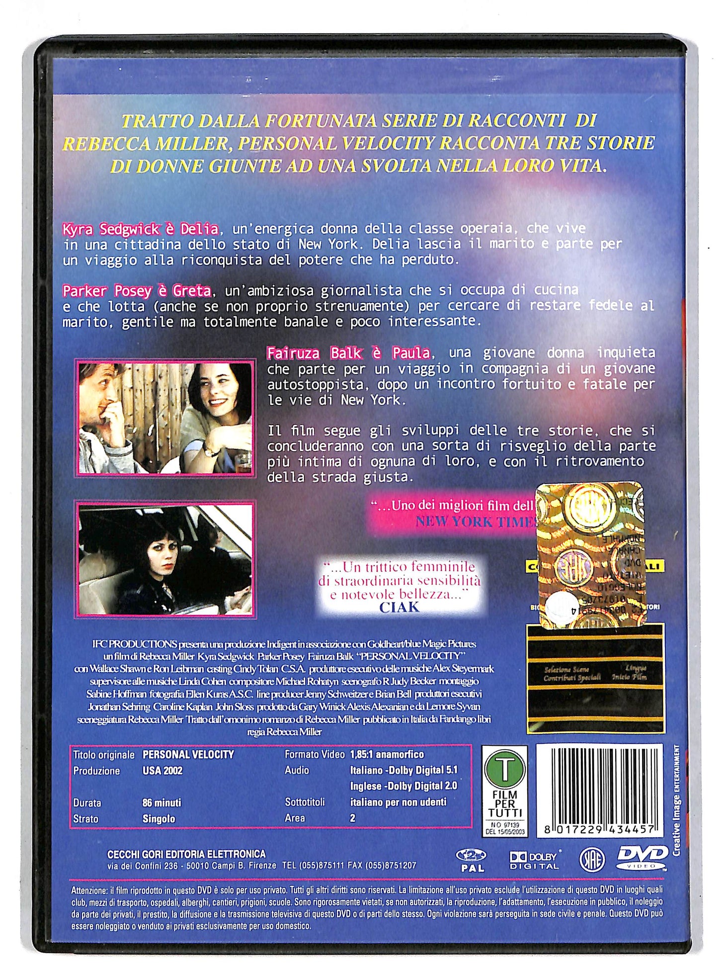 EBOND Personal Velocity - Il momento giusto DVD D815109