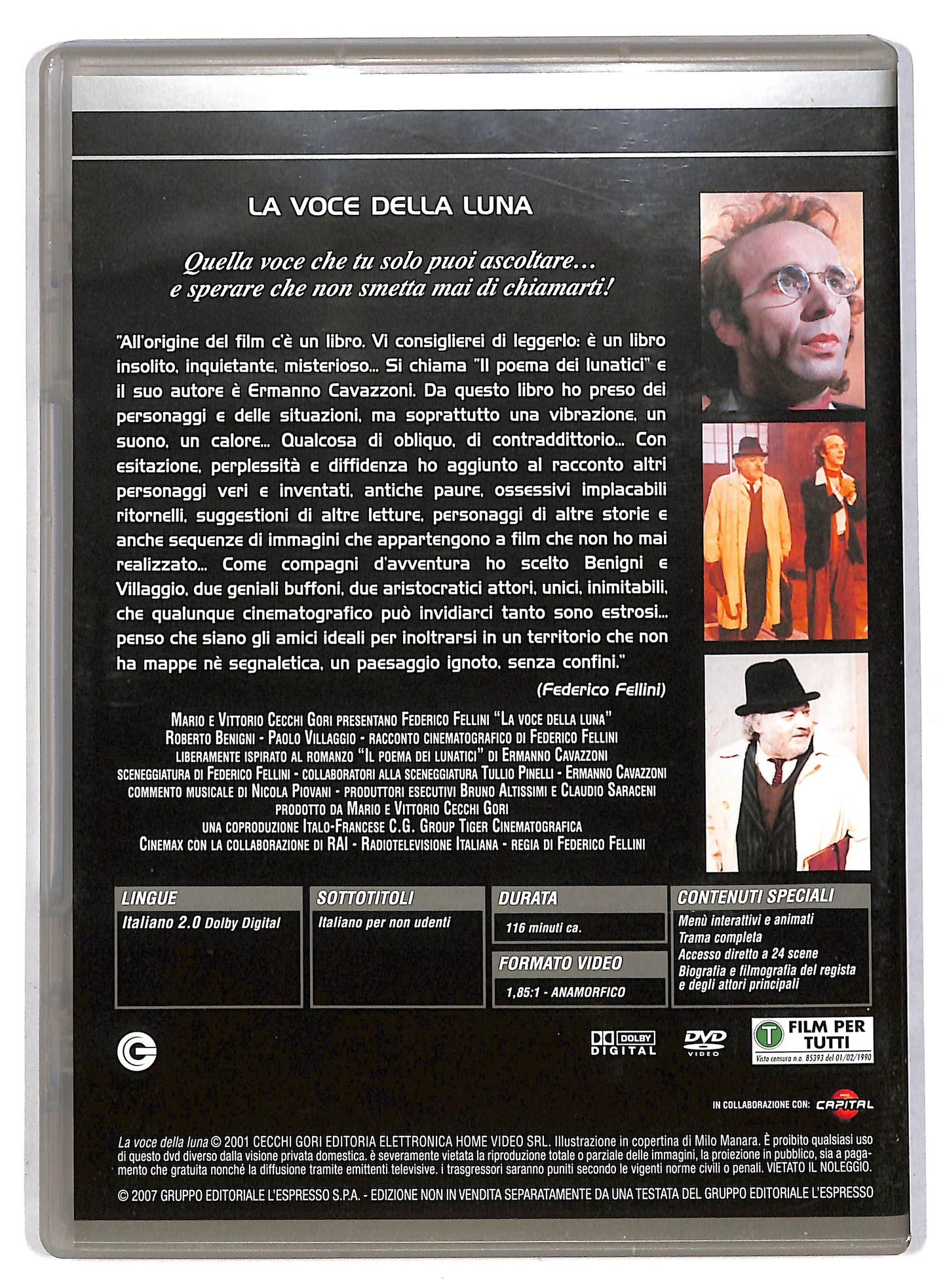 EBOND La voce della Luna DVD D815209