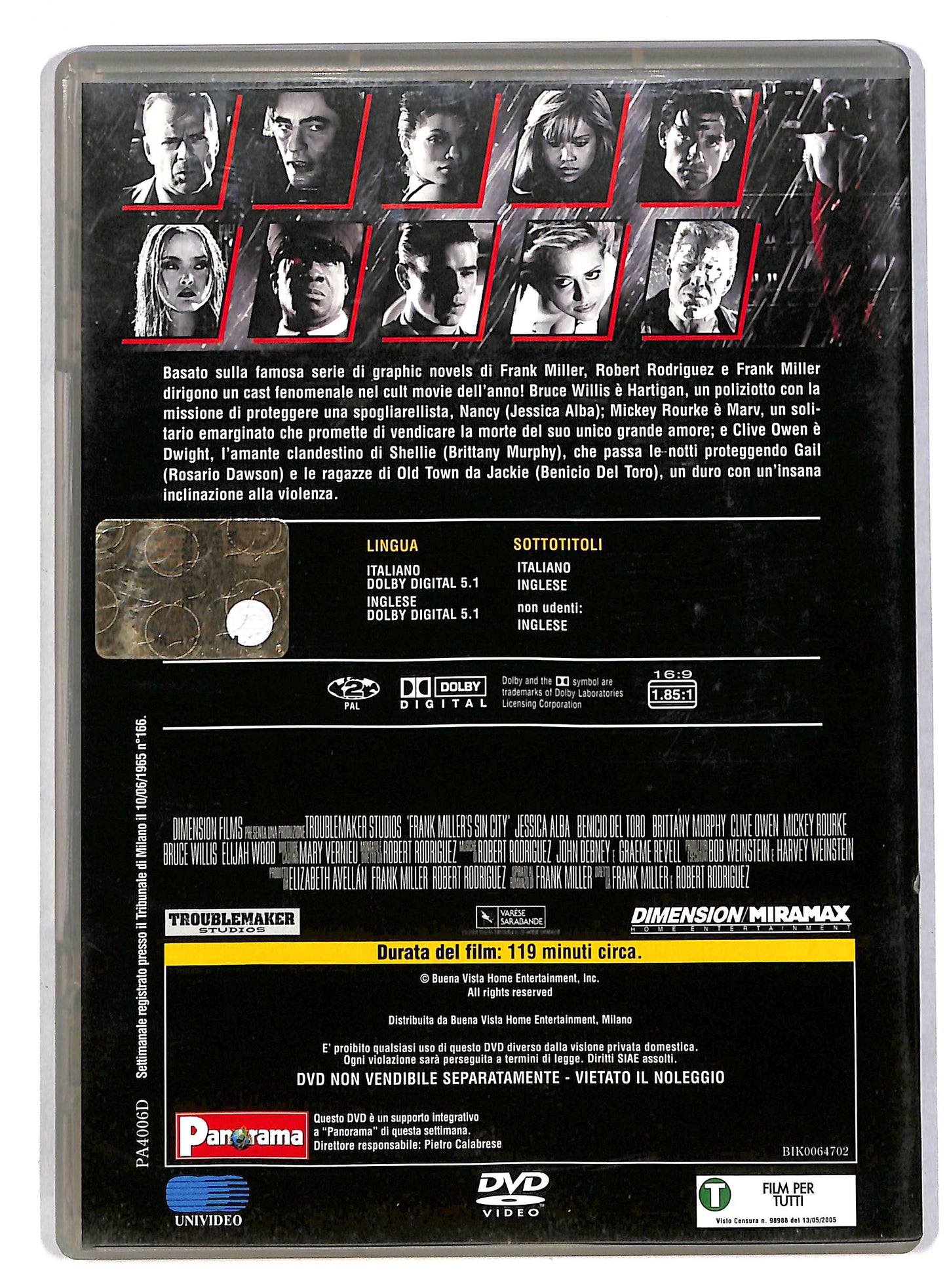 EBOND Sin City DVD D815240