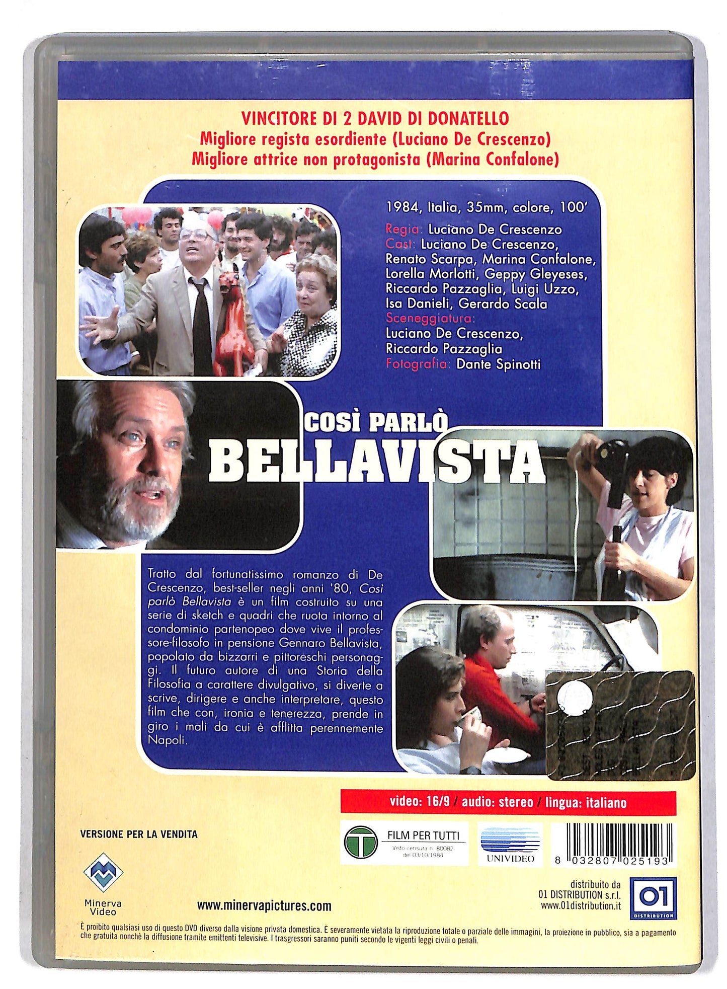 EBOND Cosi parlo bellavista DVD D815250