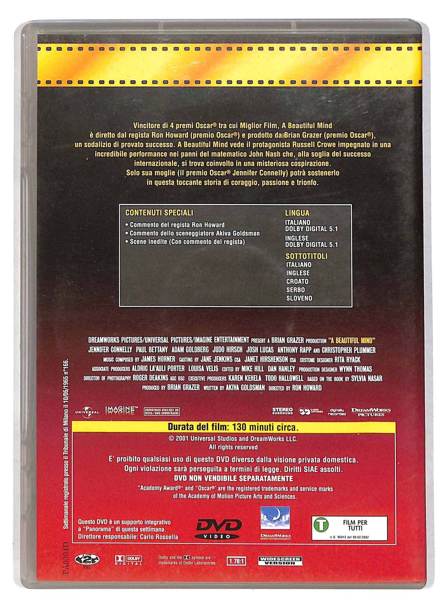 EBOND A Beautiful Mind DVD D815348