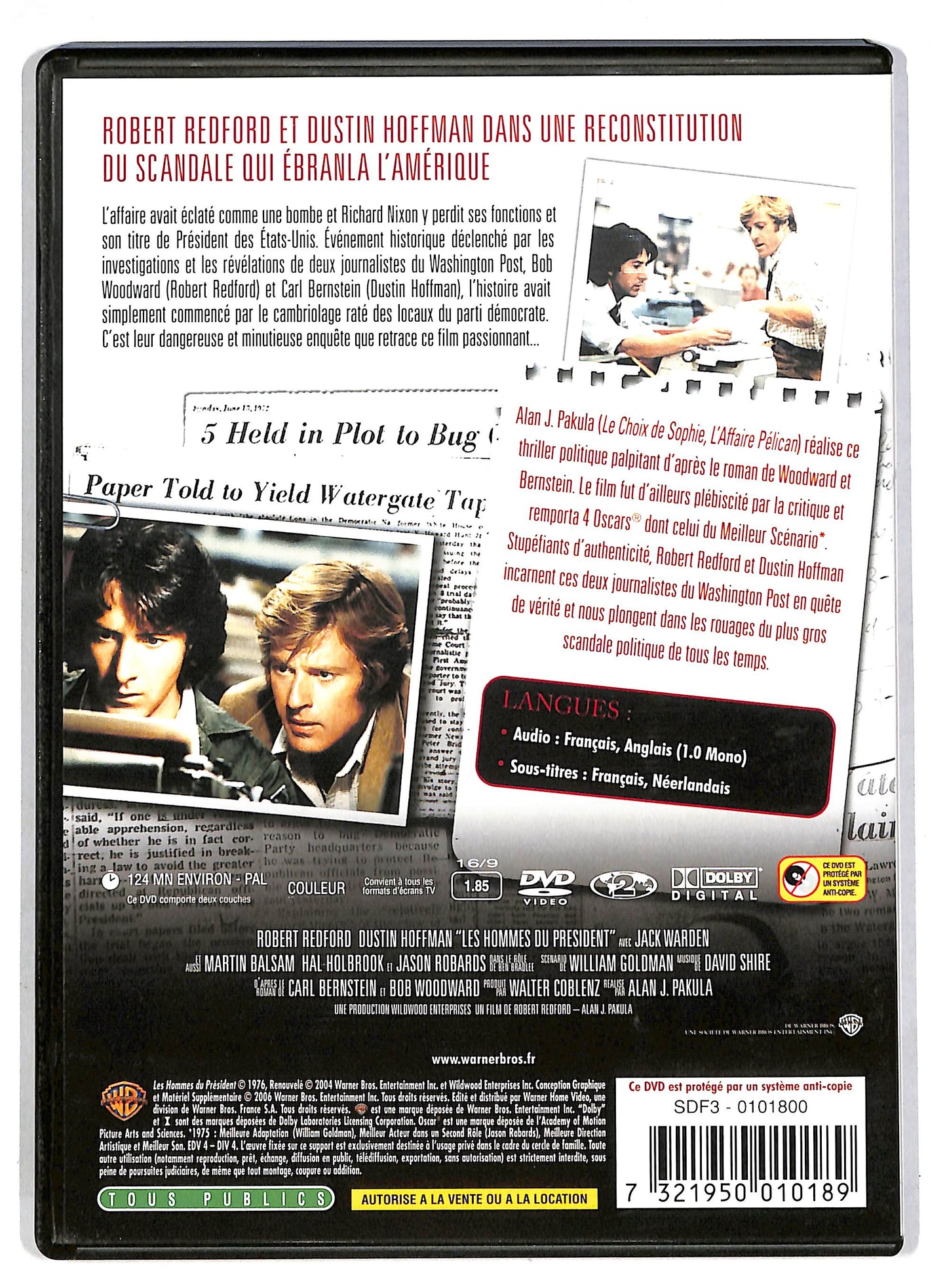 EBOND Les Hommes Du President DVD D815406