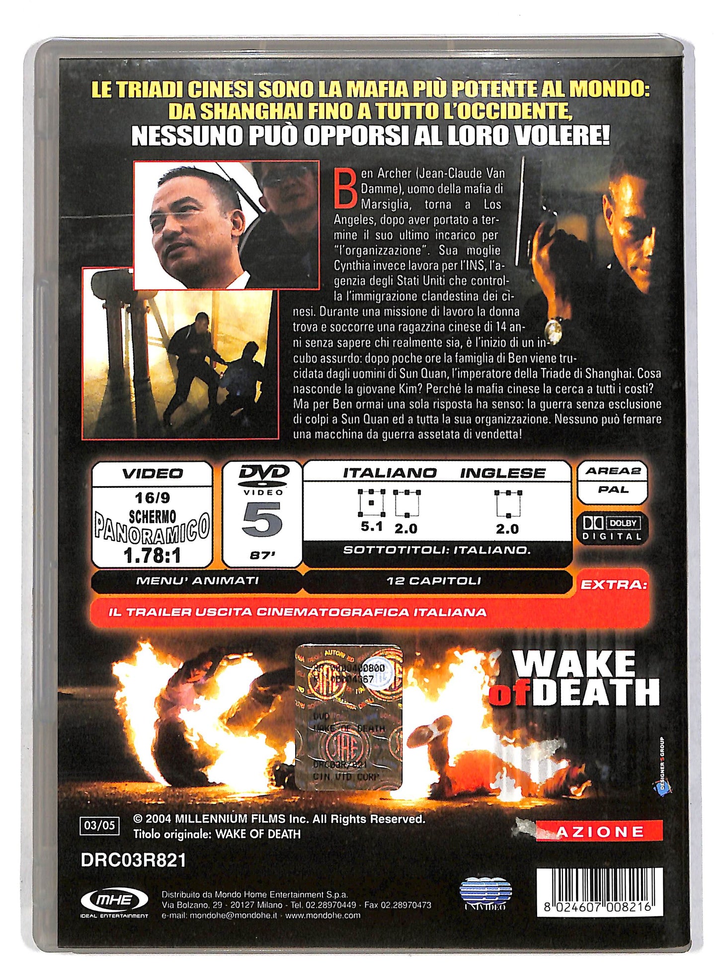 EBOND Wake of death DVD D815502