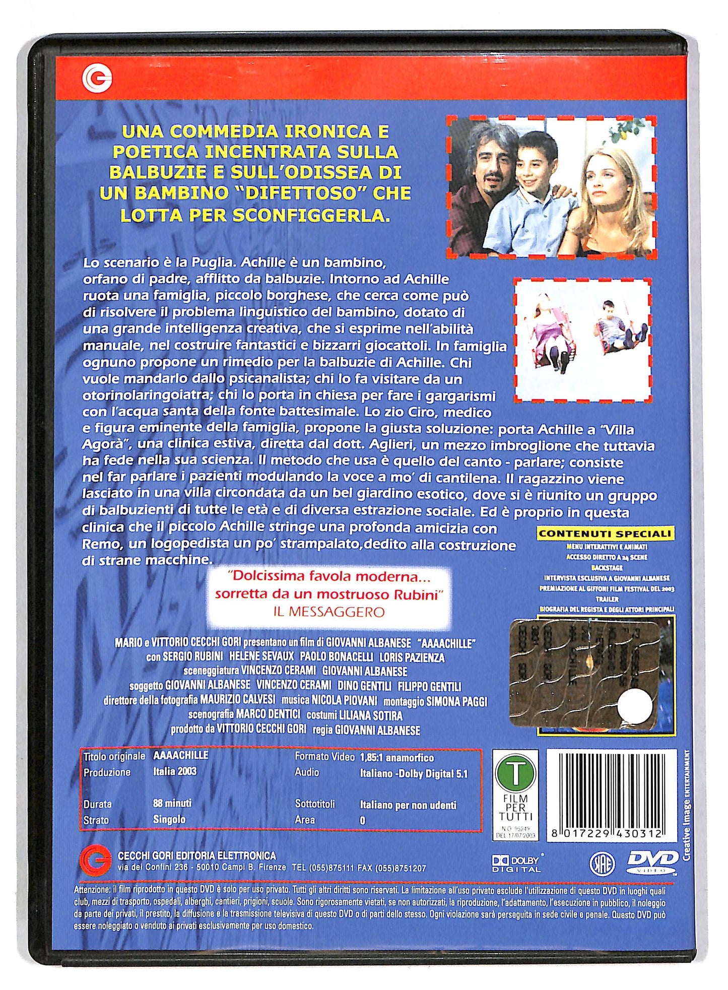EBOND A.A.A.Achille DVD D815534