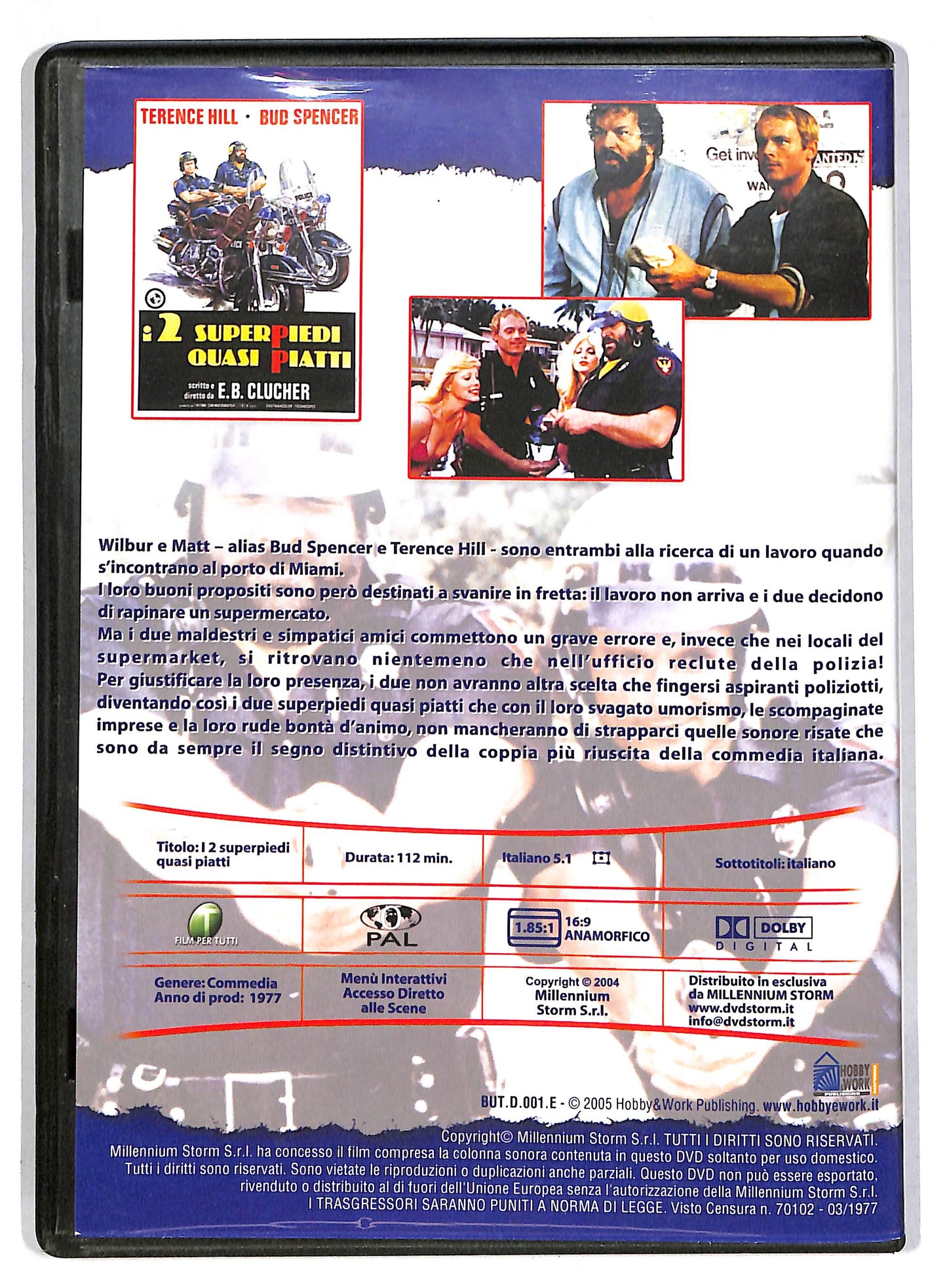 EBOND I 2 superpiedi quasi piatti DVD D815545