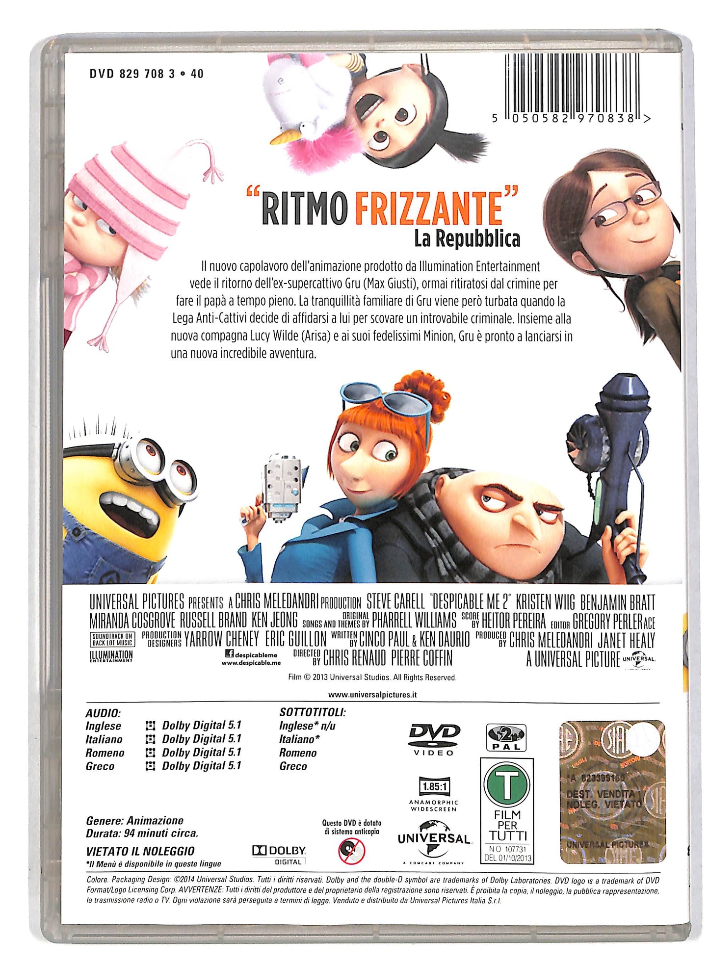 EBOND Cattivissimo me 2 DVD D815550