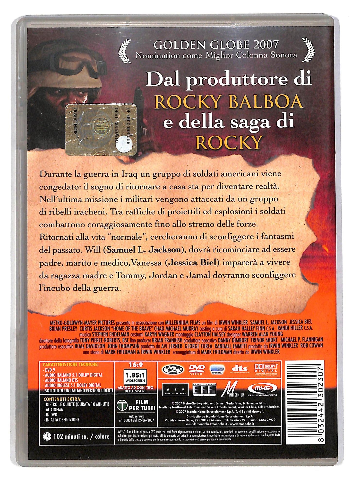 EBOND Home of the Brave DVD D815556
