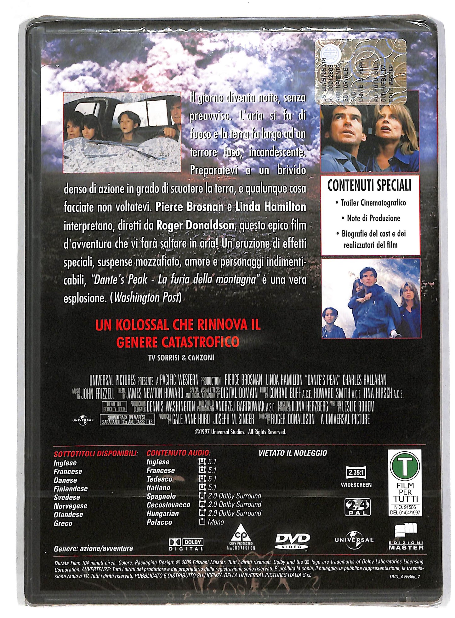 EBOND Dante's Peak - La furia della montagna DVD D815610