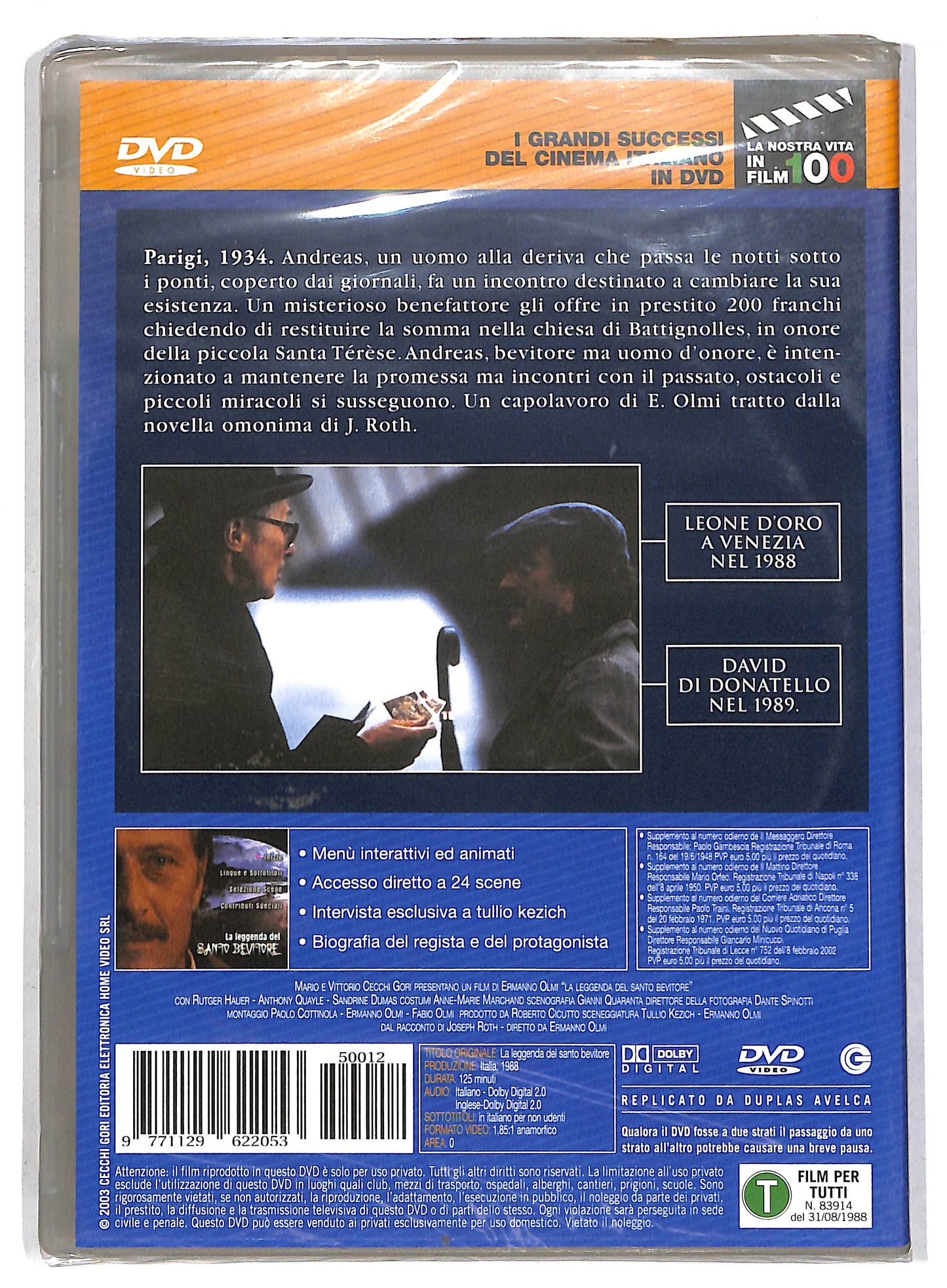 EBOND La leggenda del santo bevitore DVD D815663