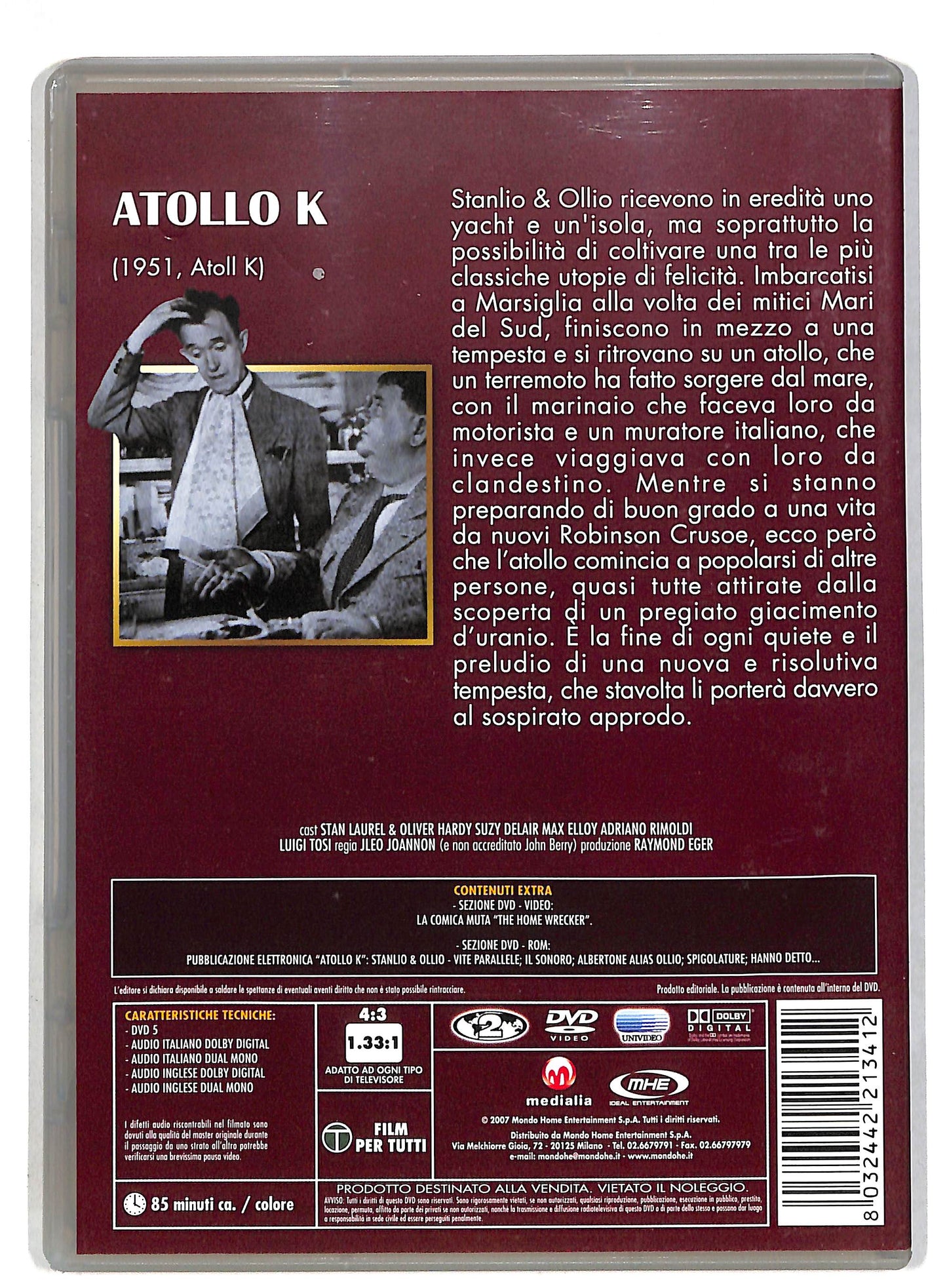 EBOND Atollo K DVD D815805