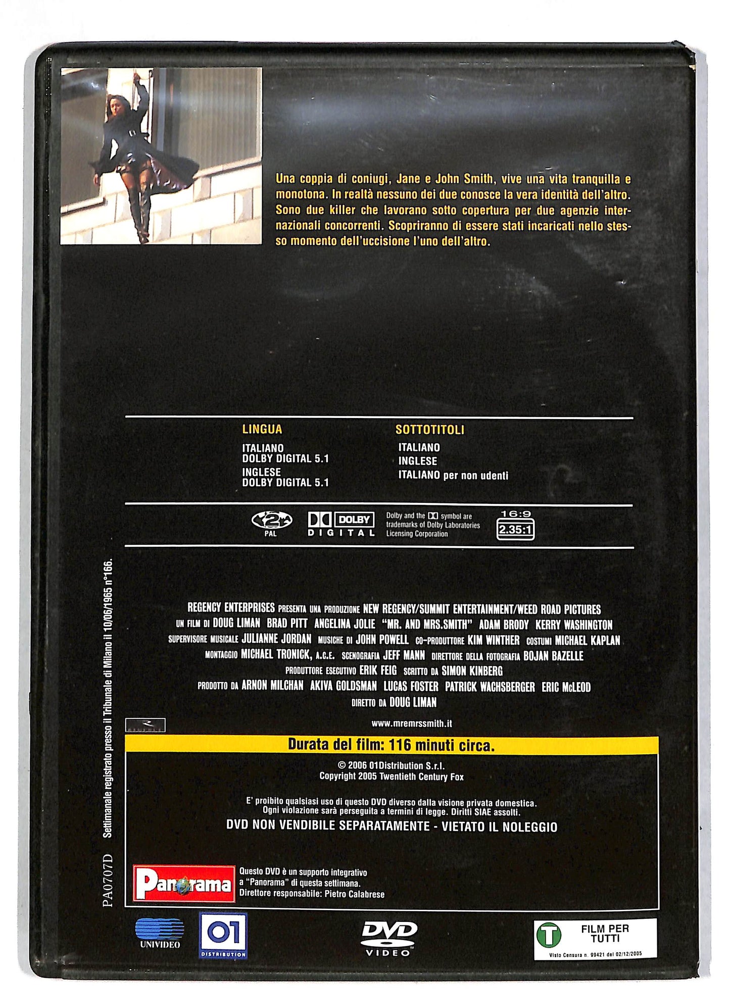 EBOND Mr. & Mrs. Smith DVD D815824