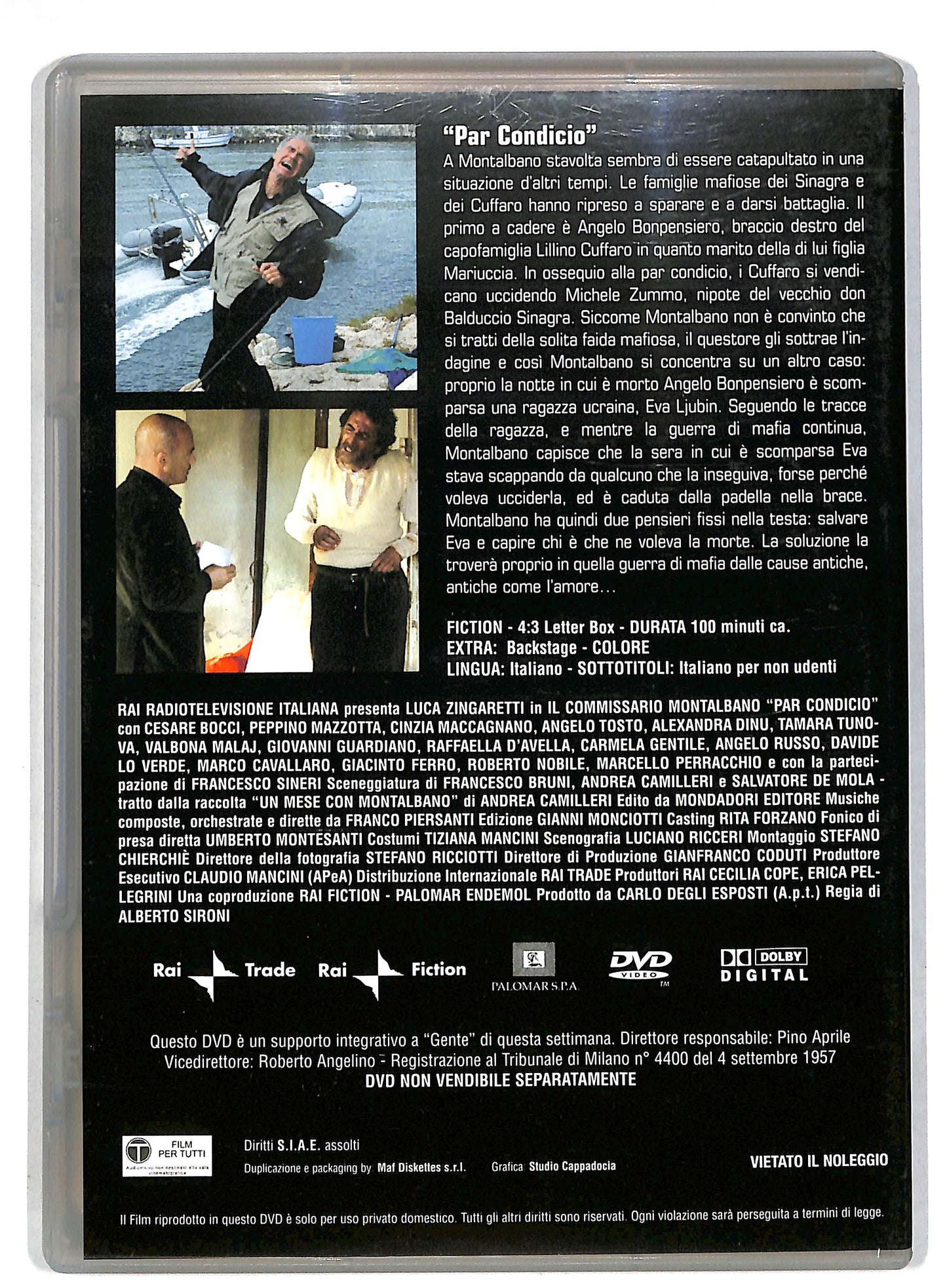 EBOND Il commissario Montalbano - Par condicio DVD D815828