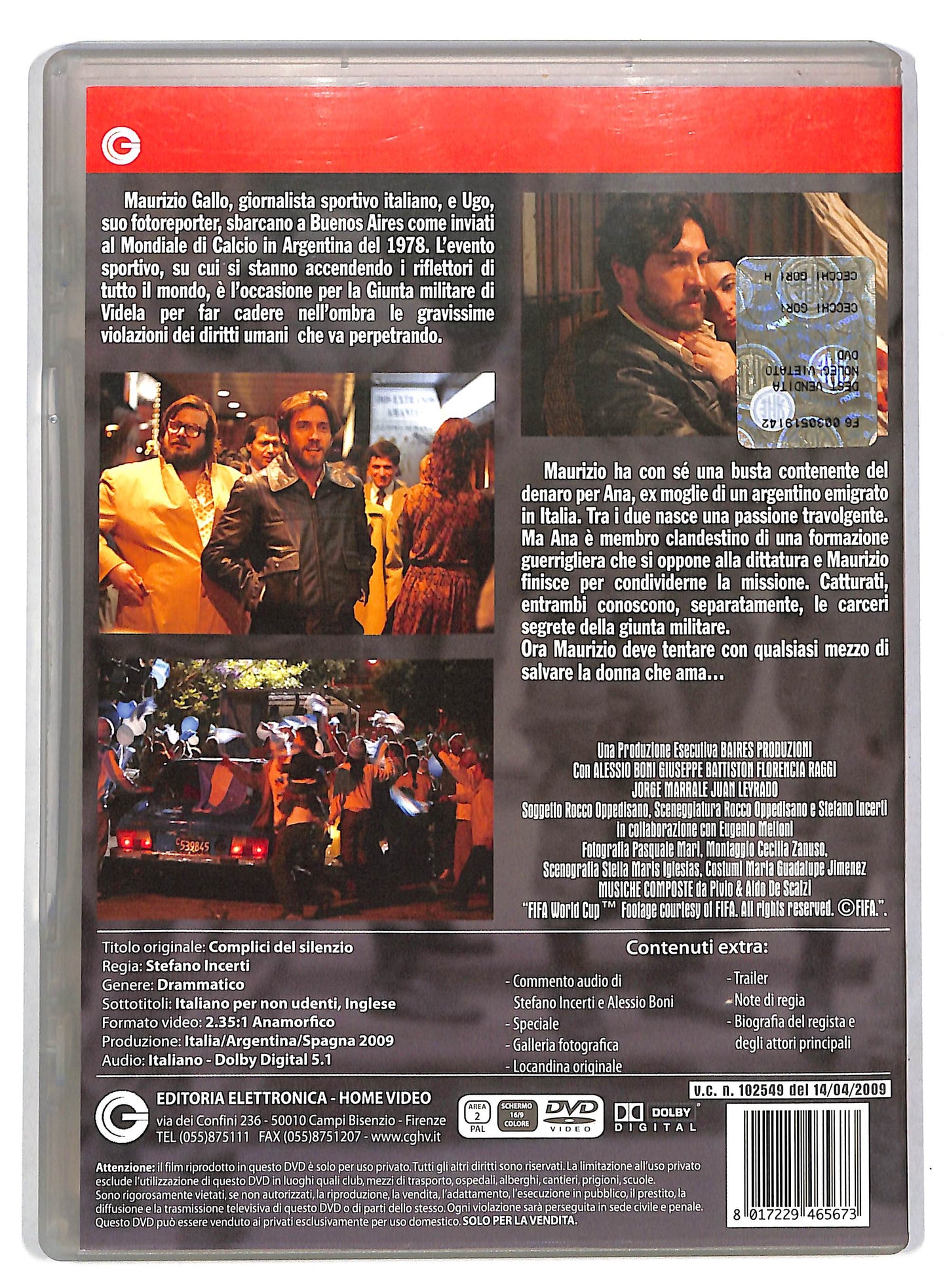 EBOND Complici del silenzio DVD D815920