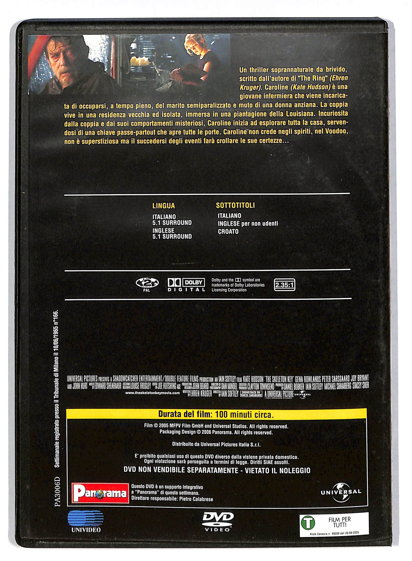 EBOND The Skeleton Key DVD D818009