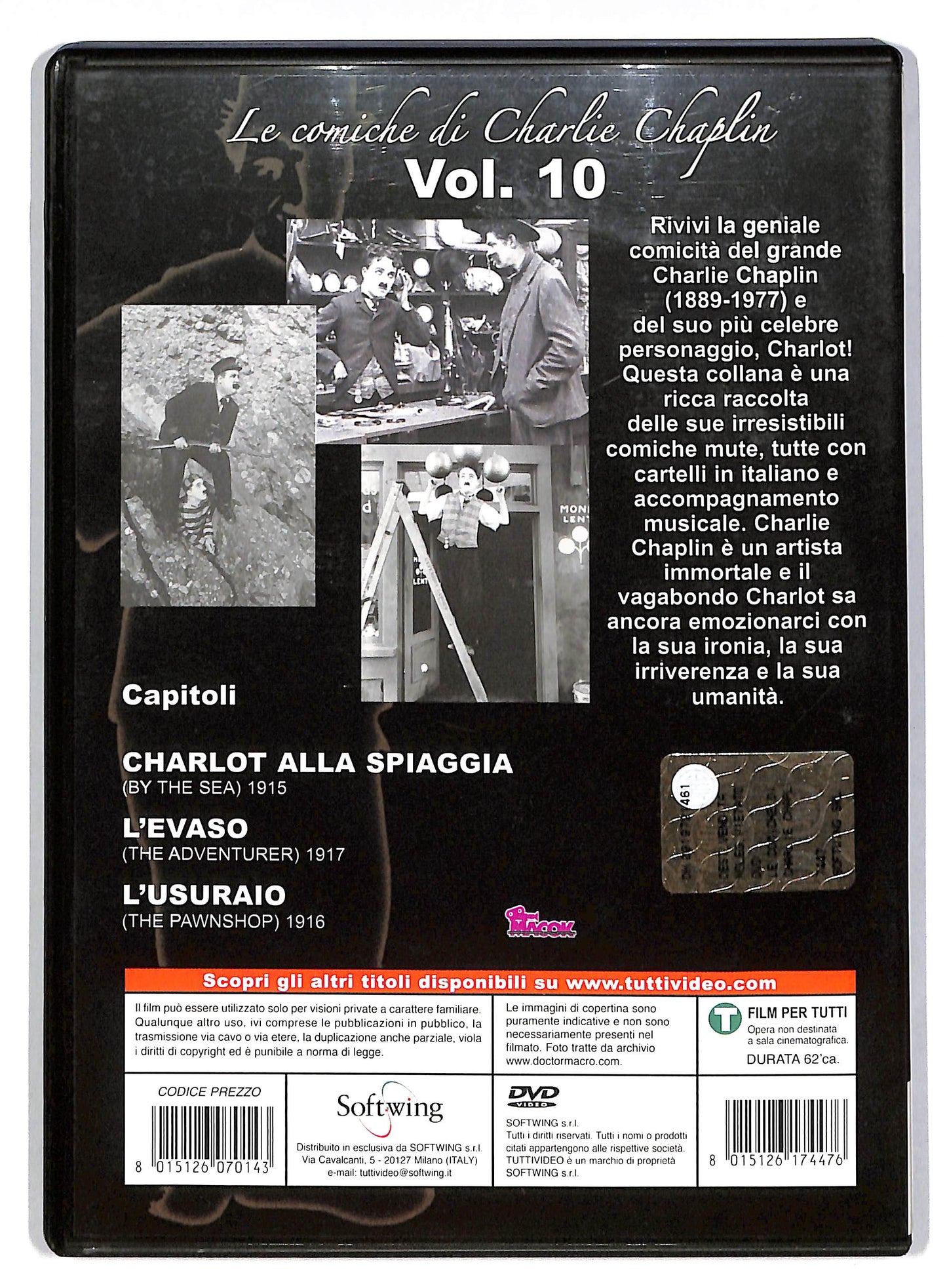 EBOND Le comiche di Charlie Chaplin volume 10 EDITORIALE DVD D818051