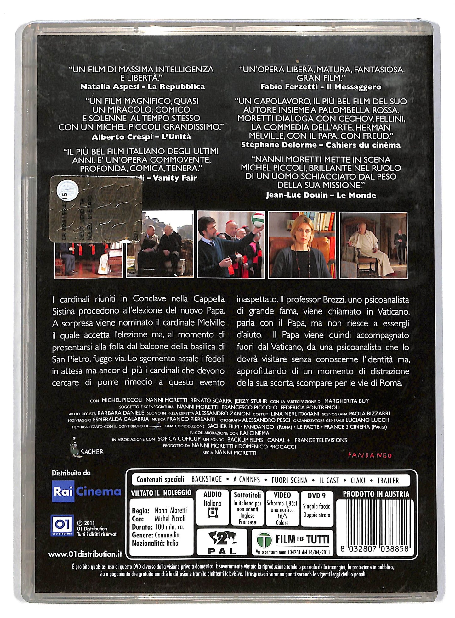 EBOND Habemus Papam DVD D818107