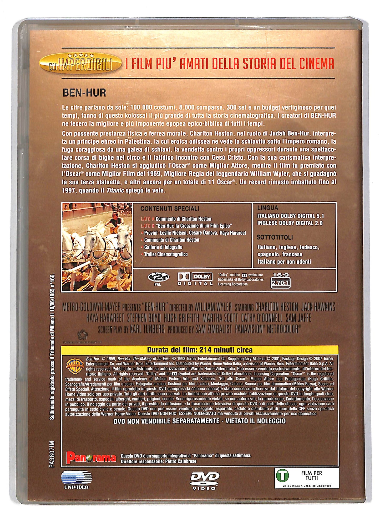 EBOND Ben - Hur EDITORIALE DVD D818114