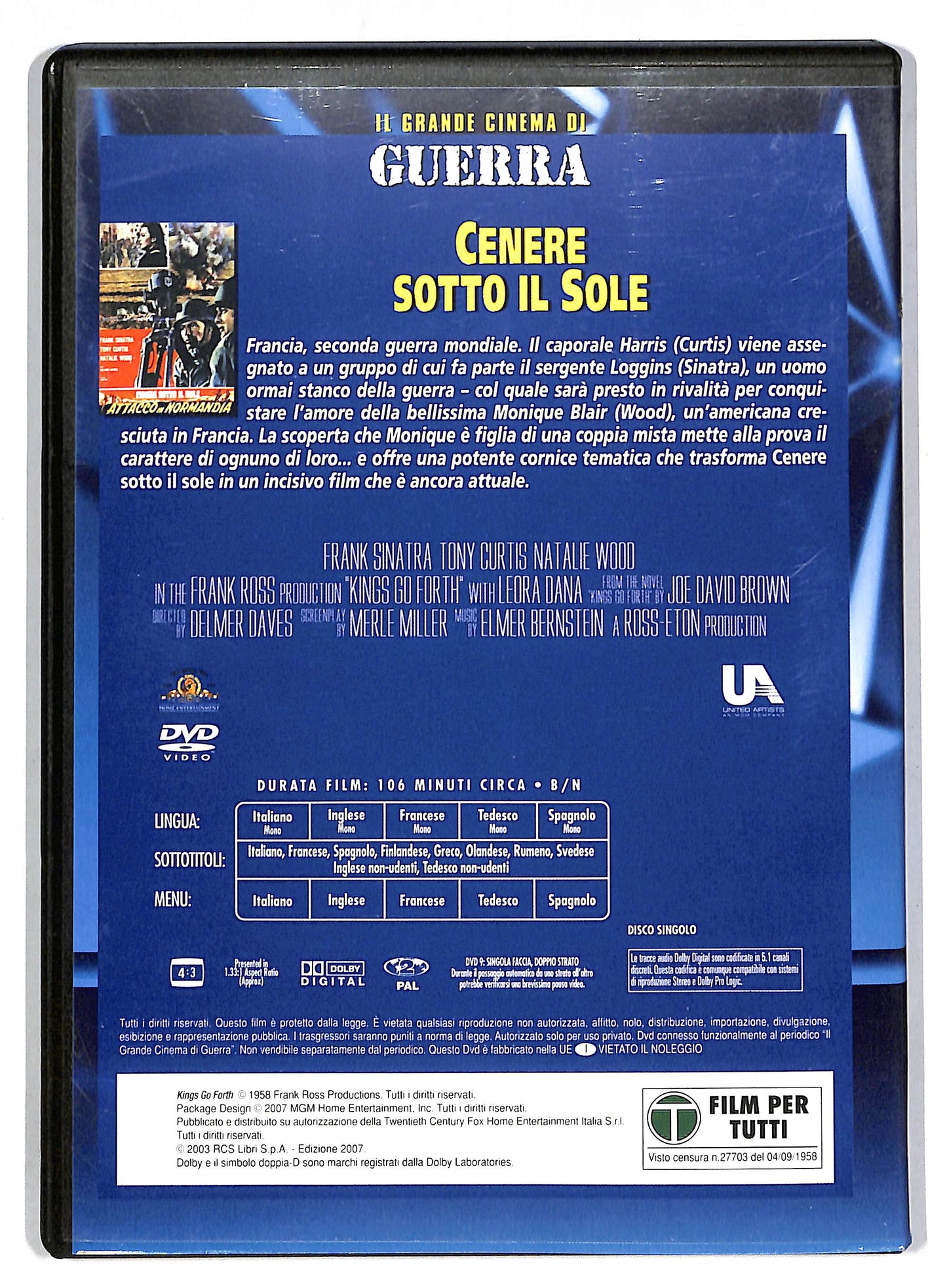 EBOND Cenere sotto il sole DVD D818115