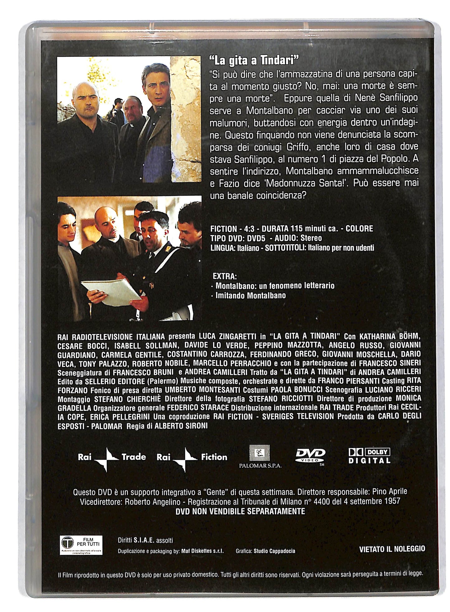 EBOND La gita a Tindari - Il Commissario Montalbano n.9 DVD D818130