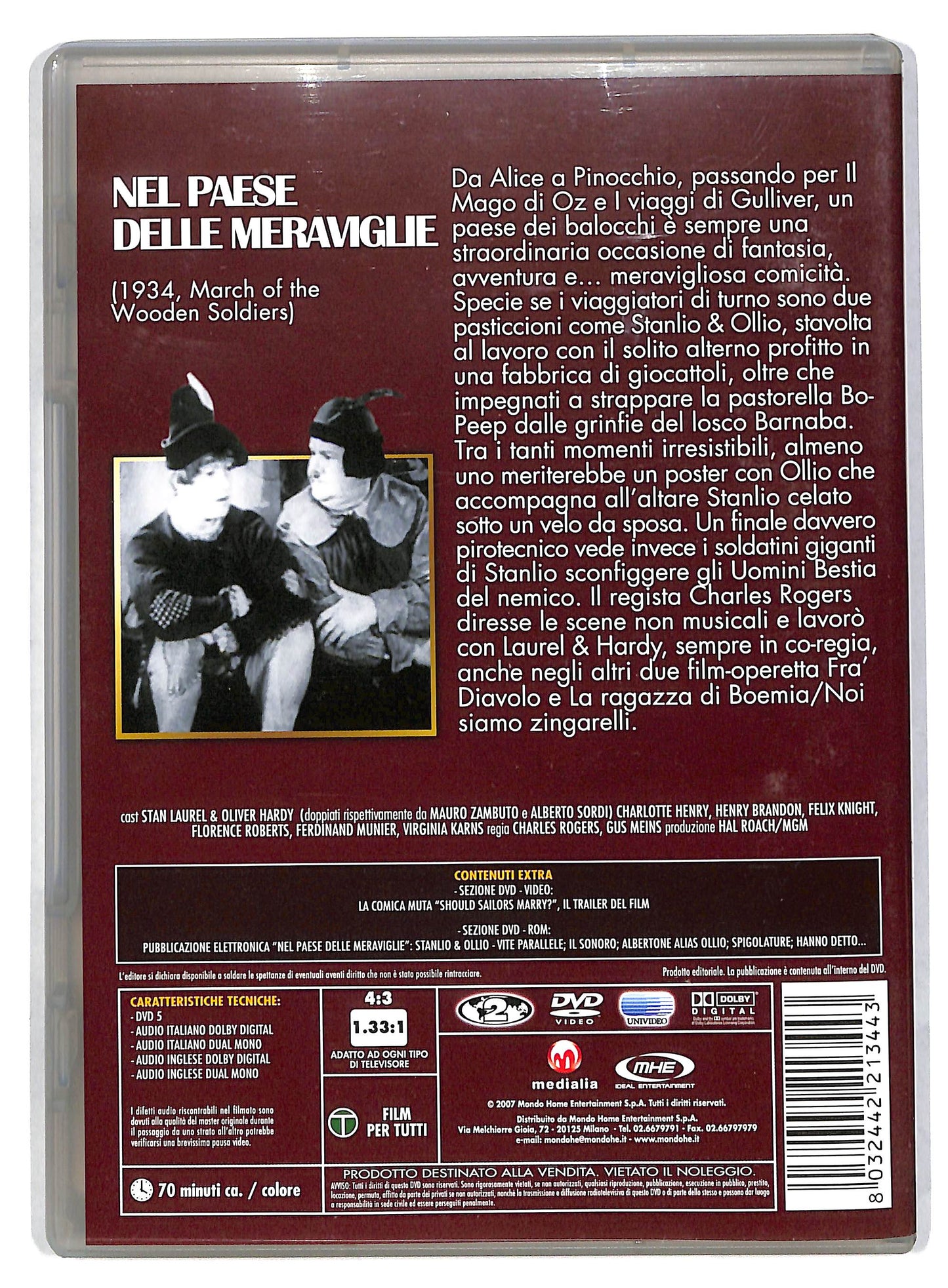 EBOND Nel paese delle meraviglie DVD D818151