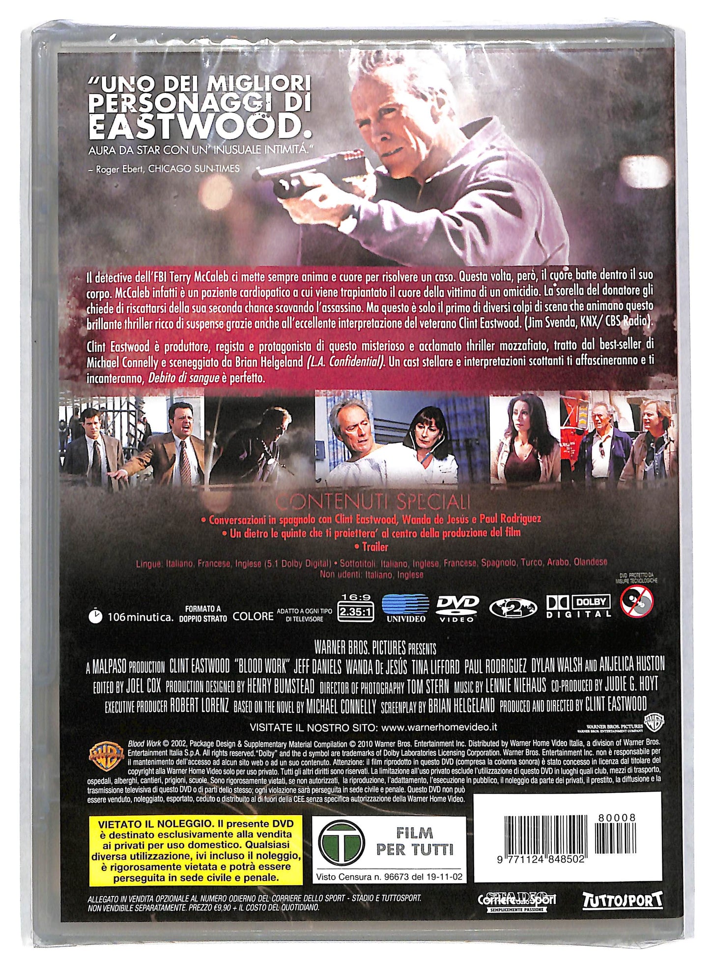 EBOND Debito di sangue DVD D818212