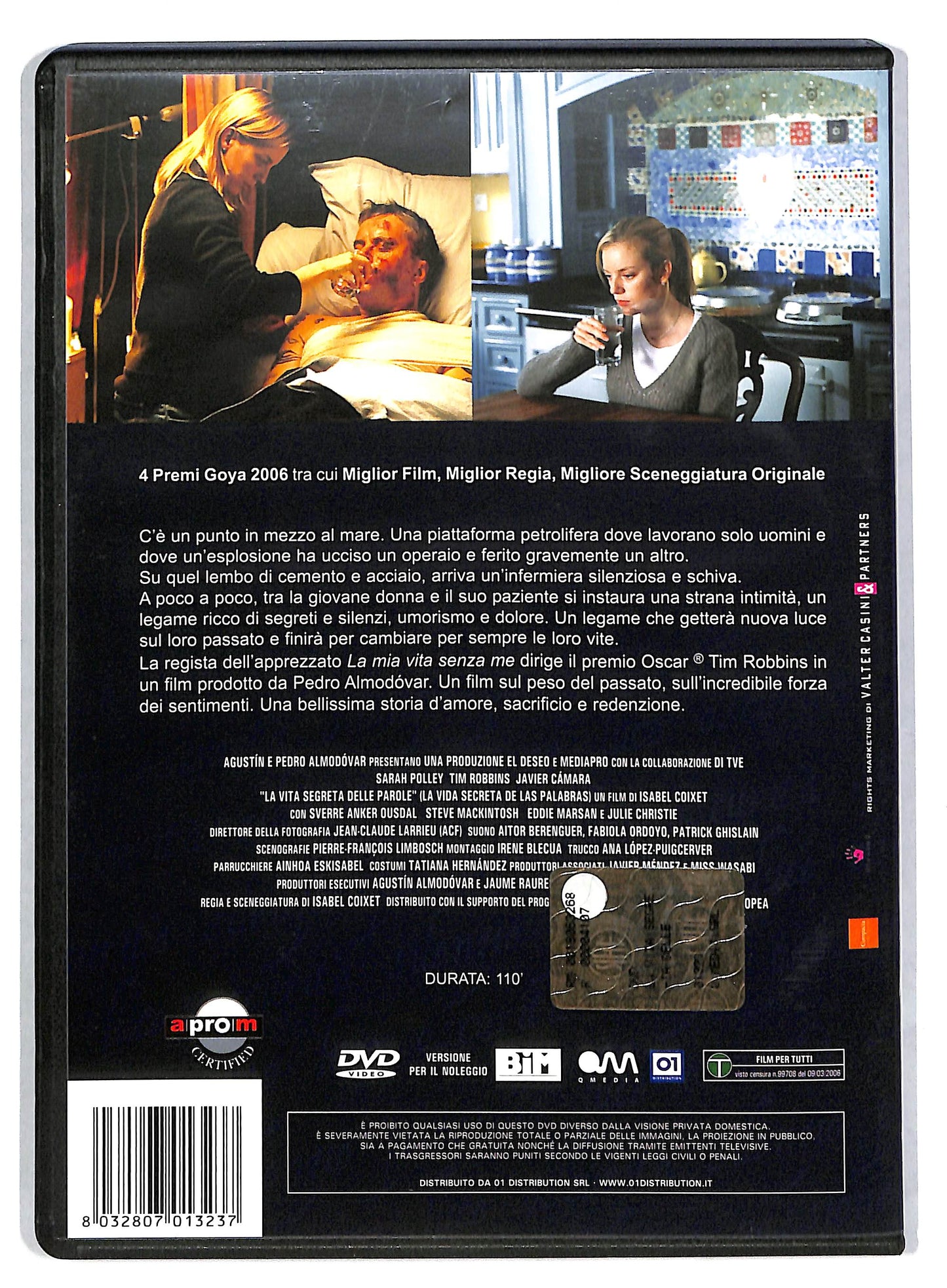 EBOND La vita segreta delle parole DVD D818225
