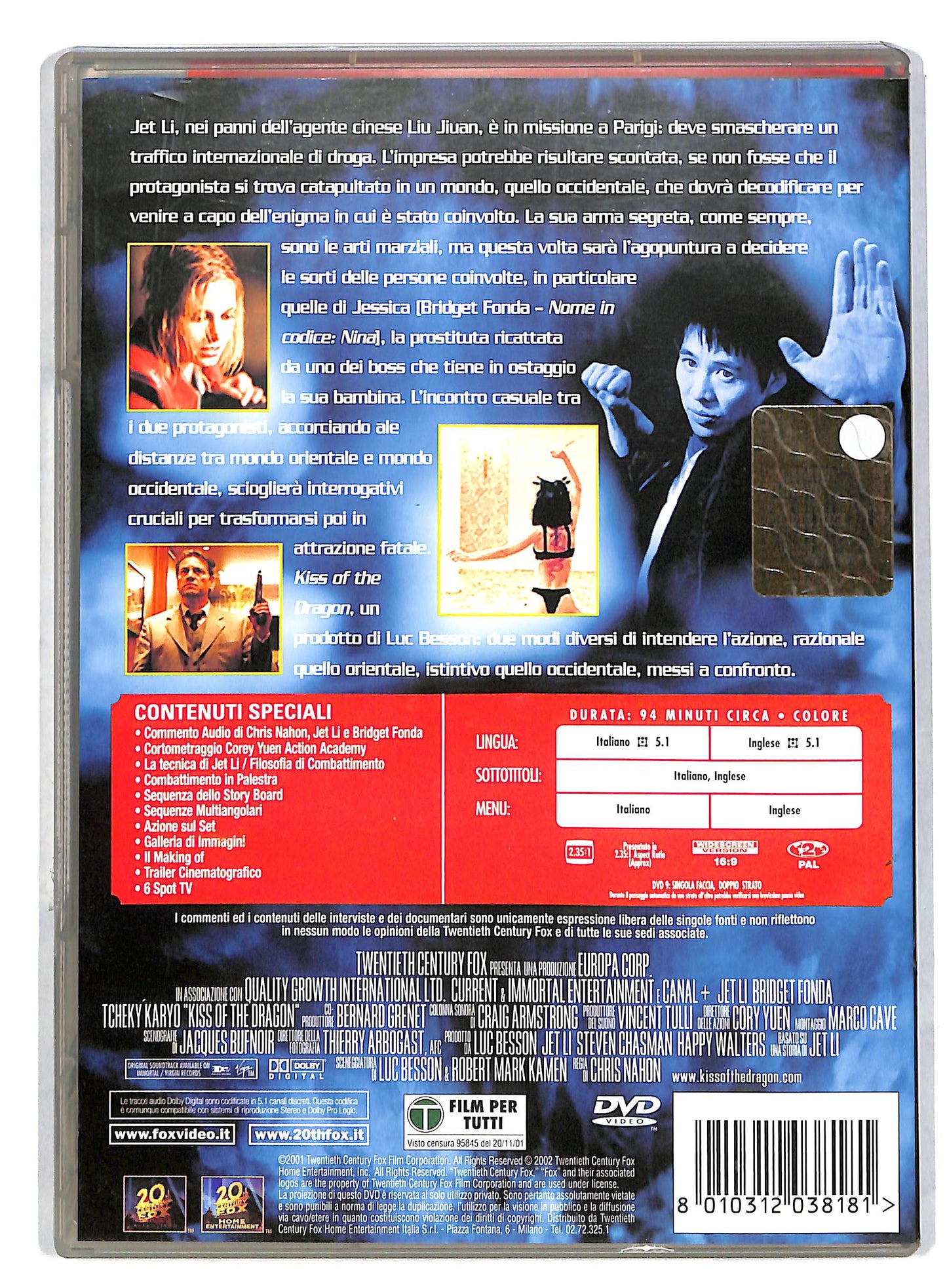 EBOND Kiss Of The Dragon DVD D818234