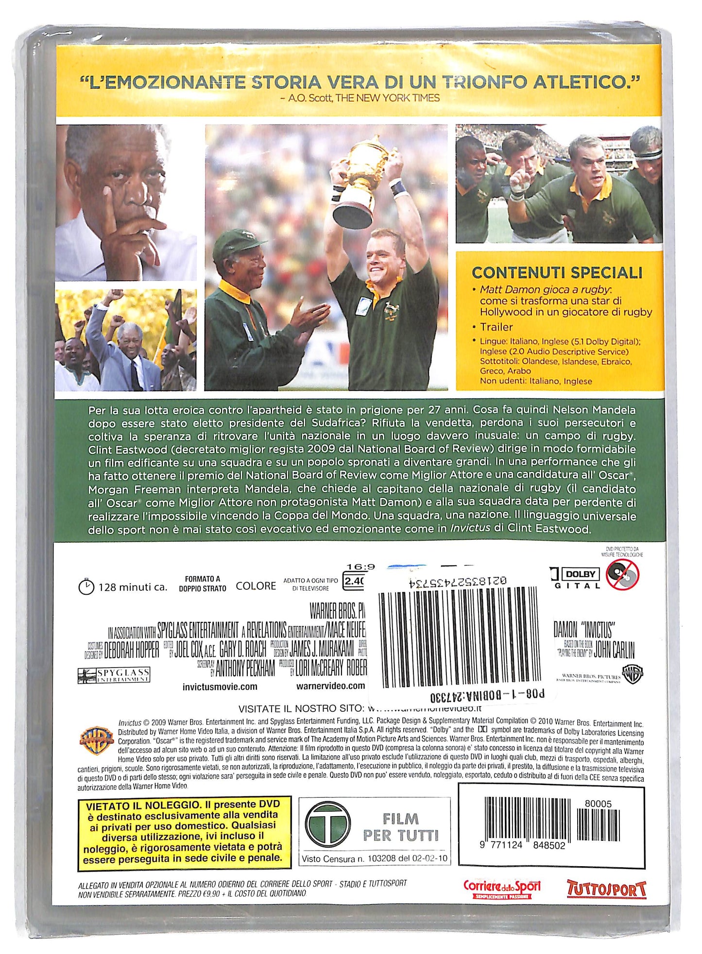 EBOND Invictus - L'invincibile DVD D818260