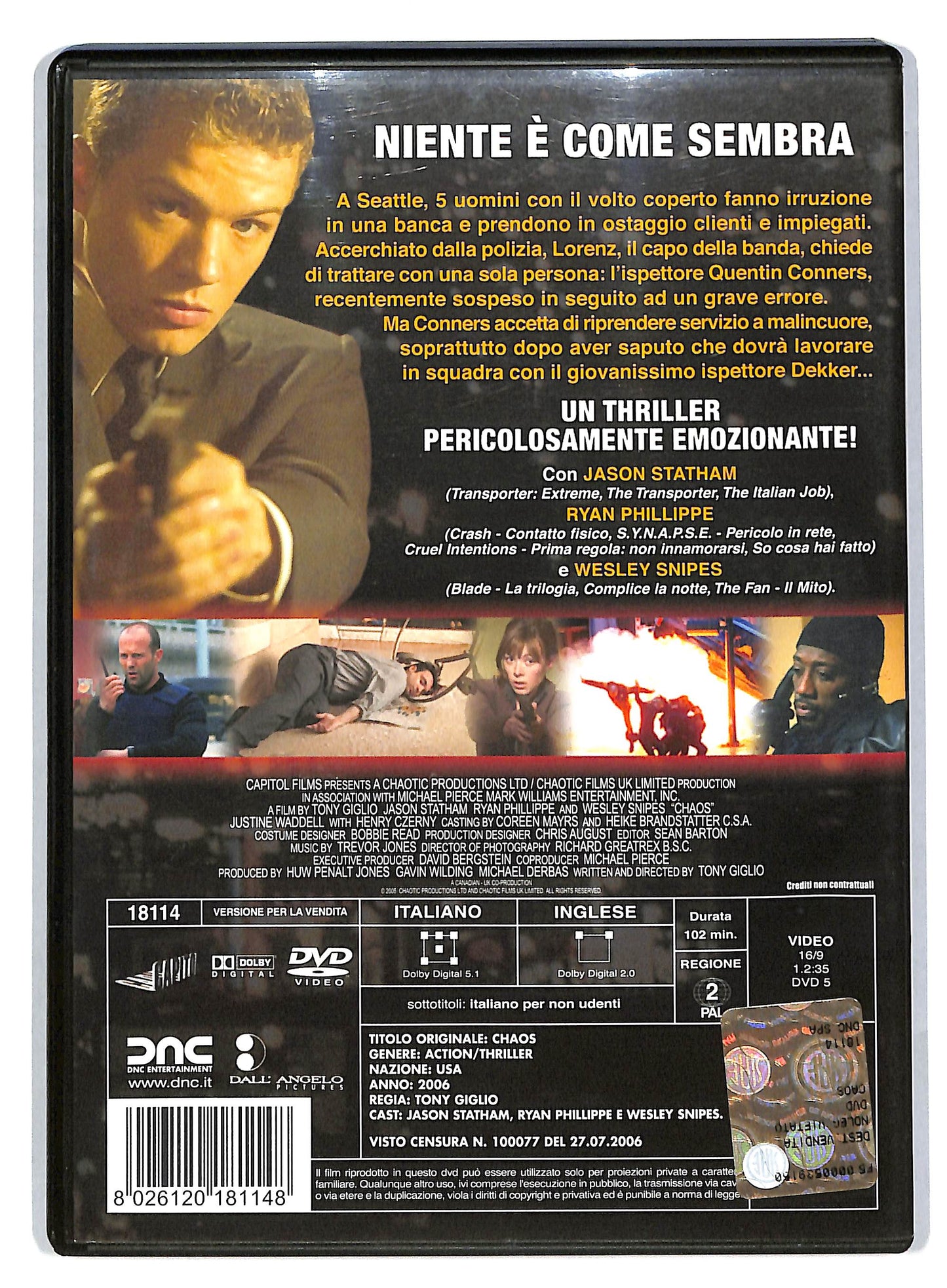 EBOND Caos DVD D818328