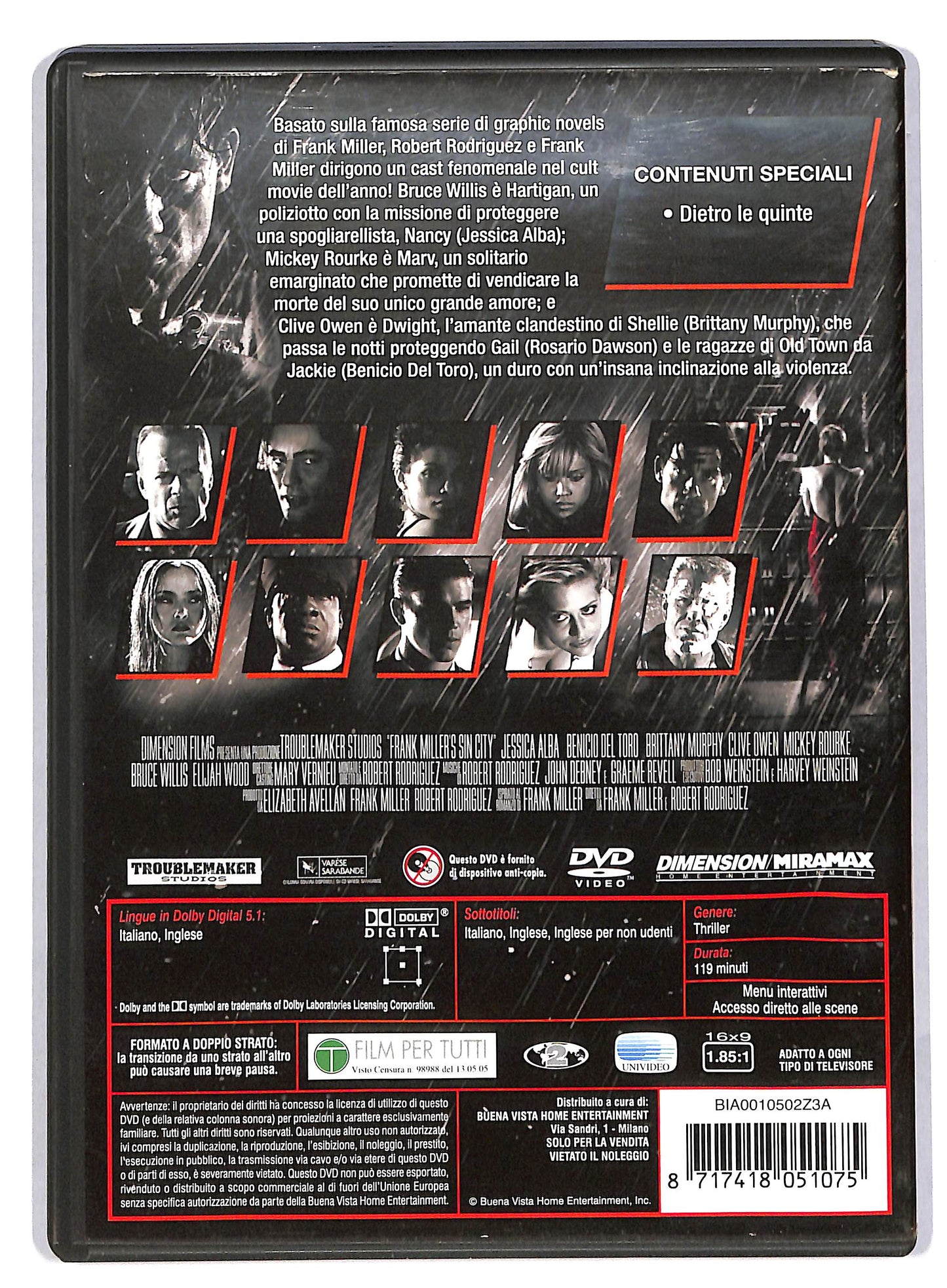 EBOND sin city DVD D818404