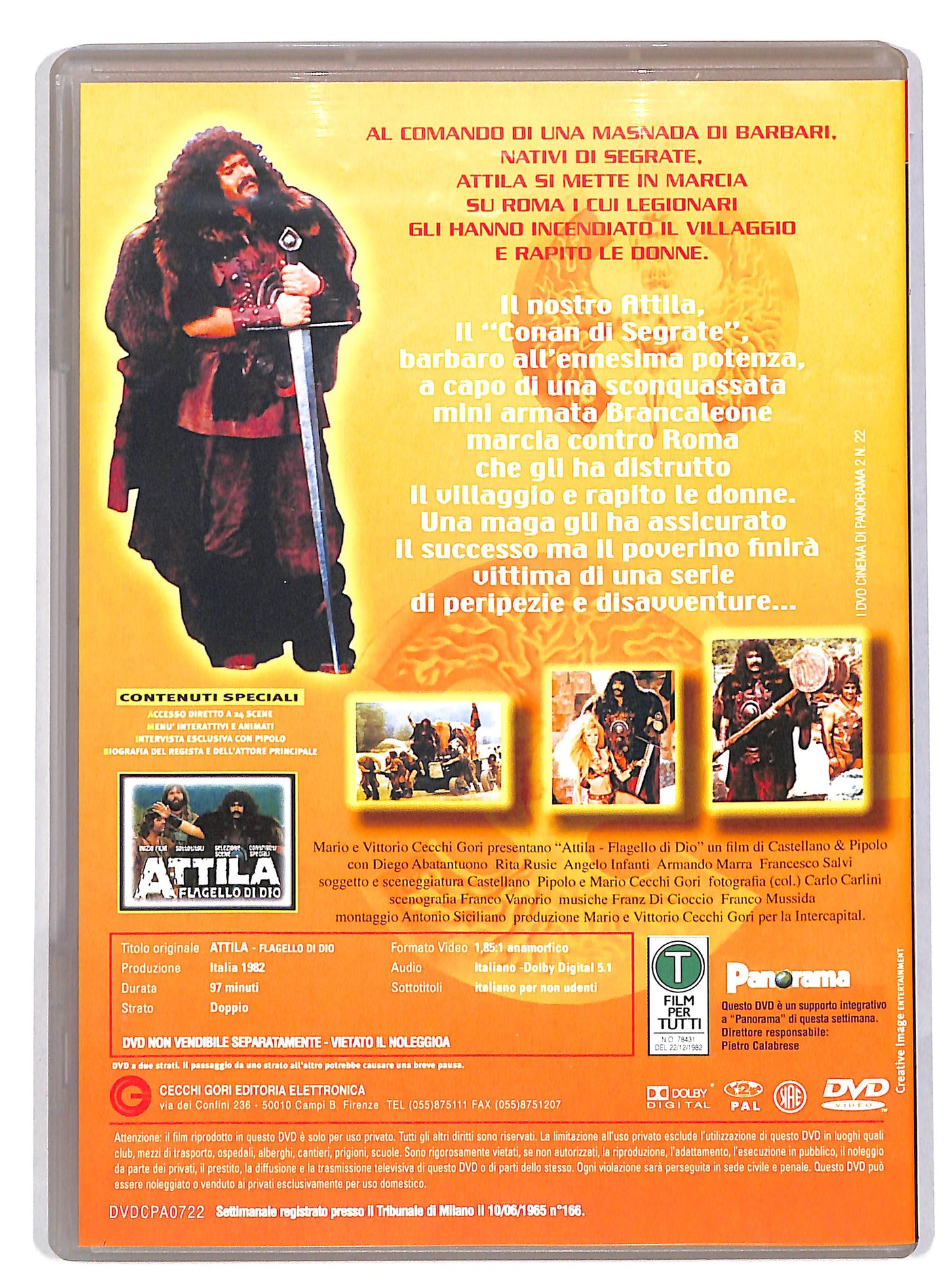 EBOND Attila flagello di Dio DVD D818408