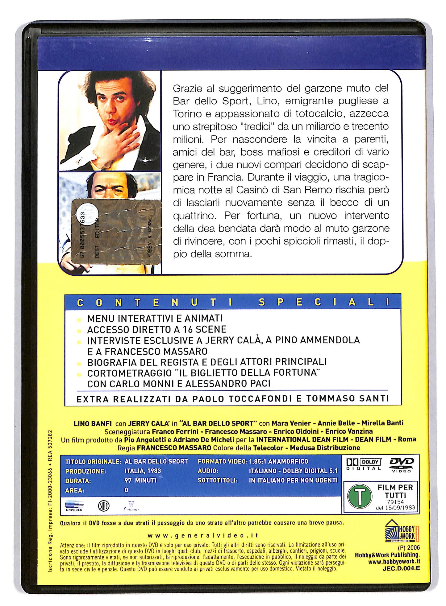 EBOND Al bar dello sport DVD D818410