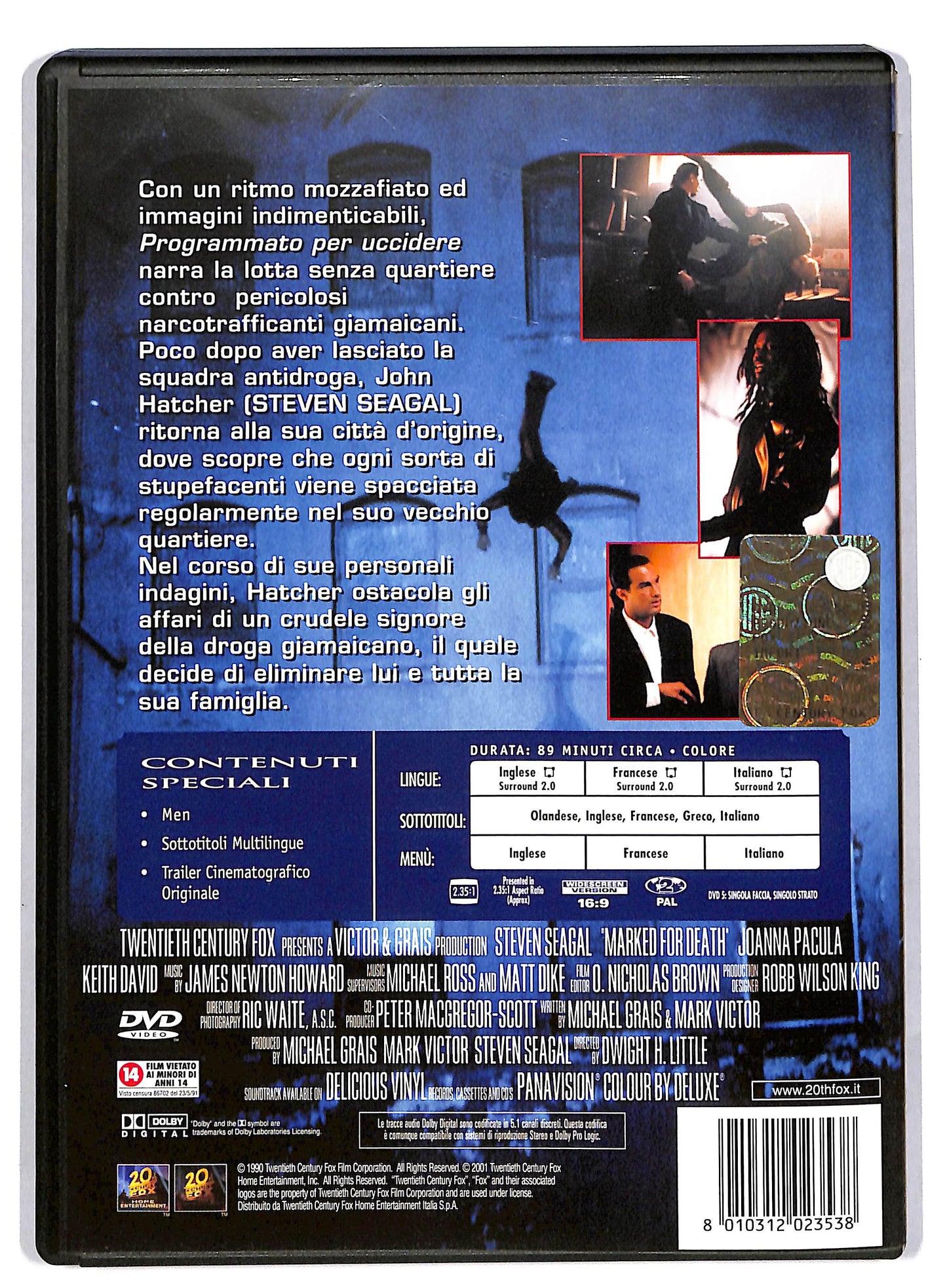 EBOND Programmato Per Uccidere DVD D818414