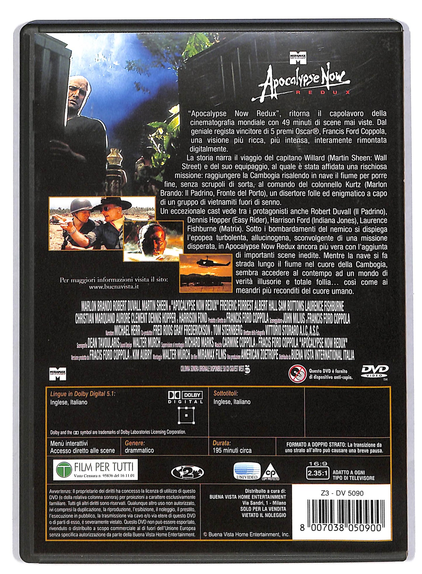 EBOND Apocalypse Now DVD D818418