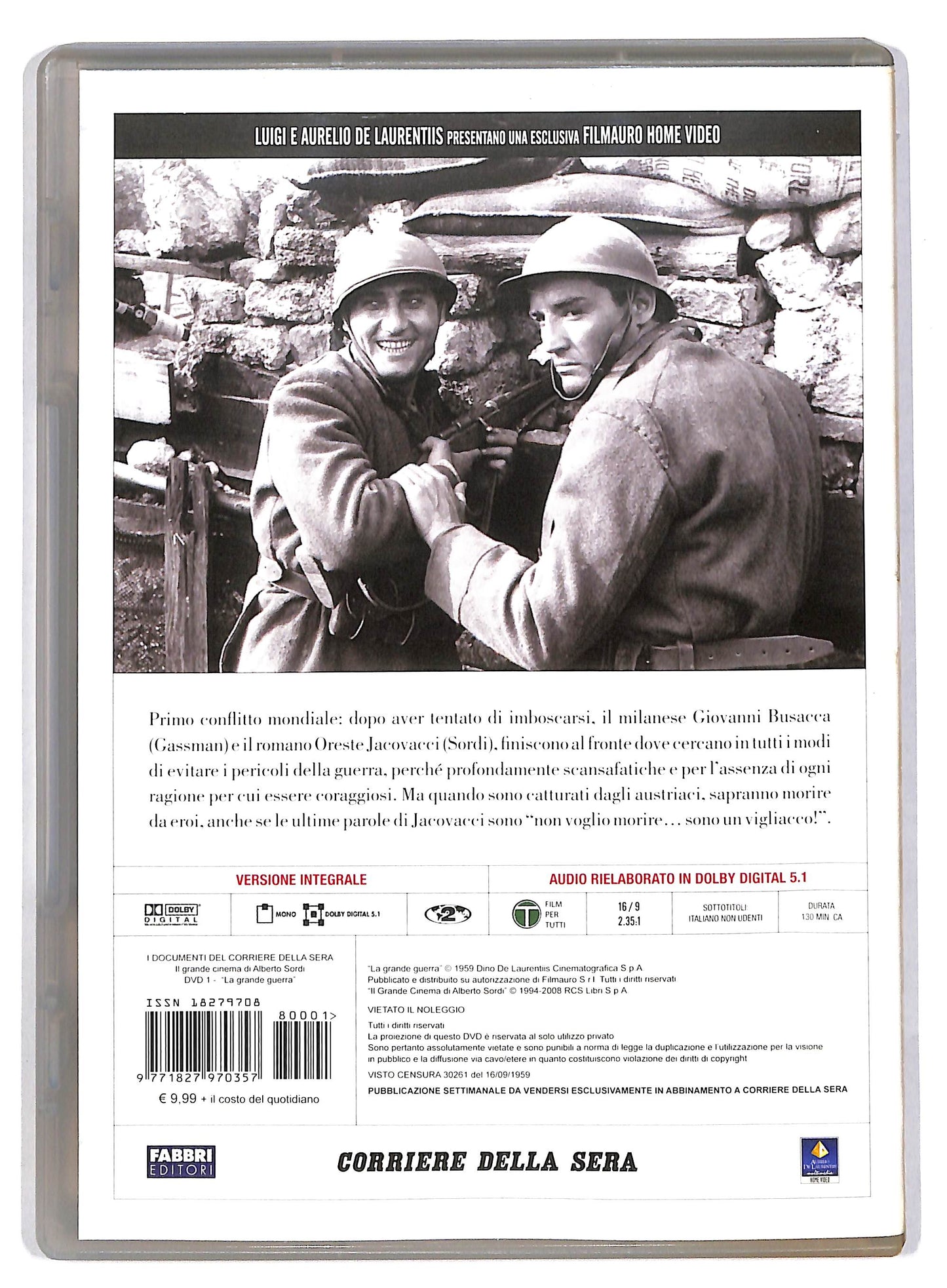 EBOND La grande guerra - 01 EDITORIALE DVD D818458