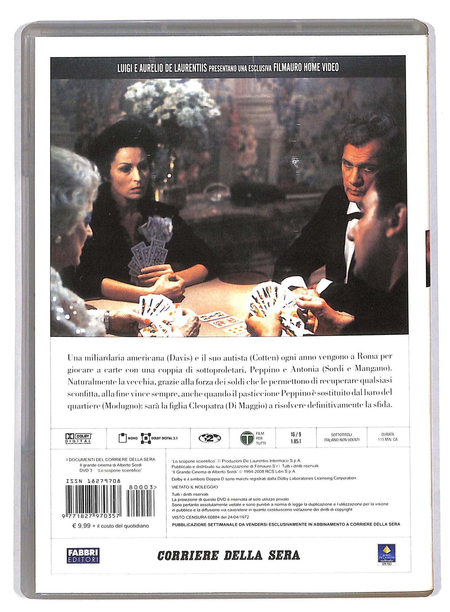 EBOND Lo Scopone Scientifico - Il grande cinema di EDITORIALE DVD D818524