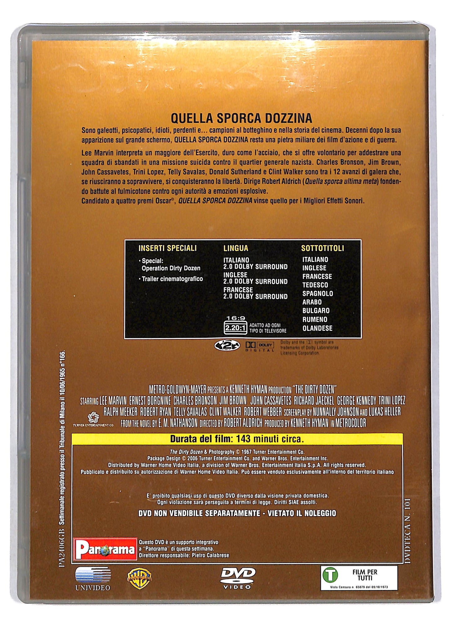 EBOND Quella sporca dozzina DVD D818543