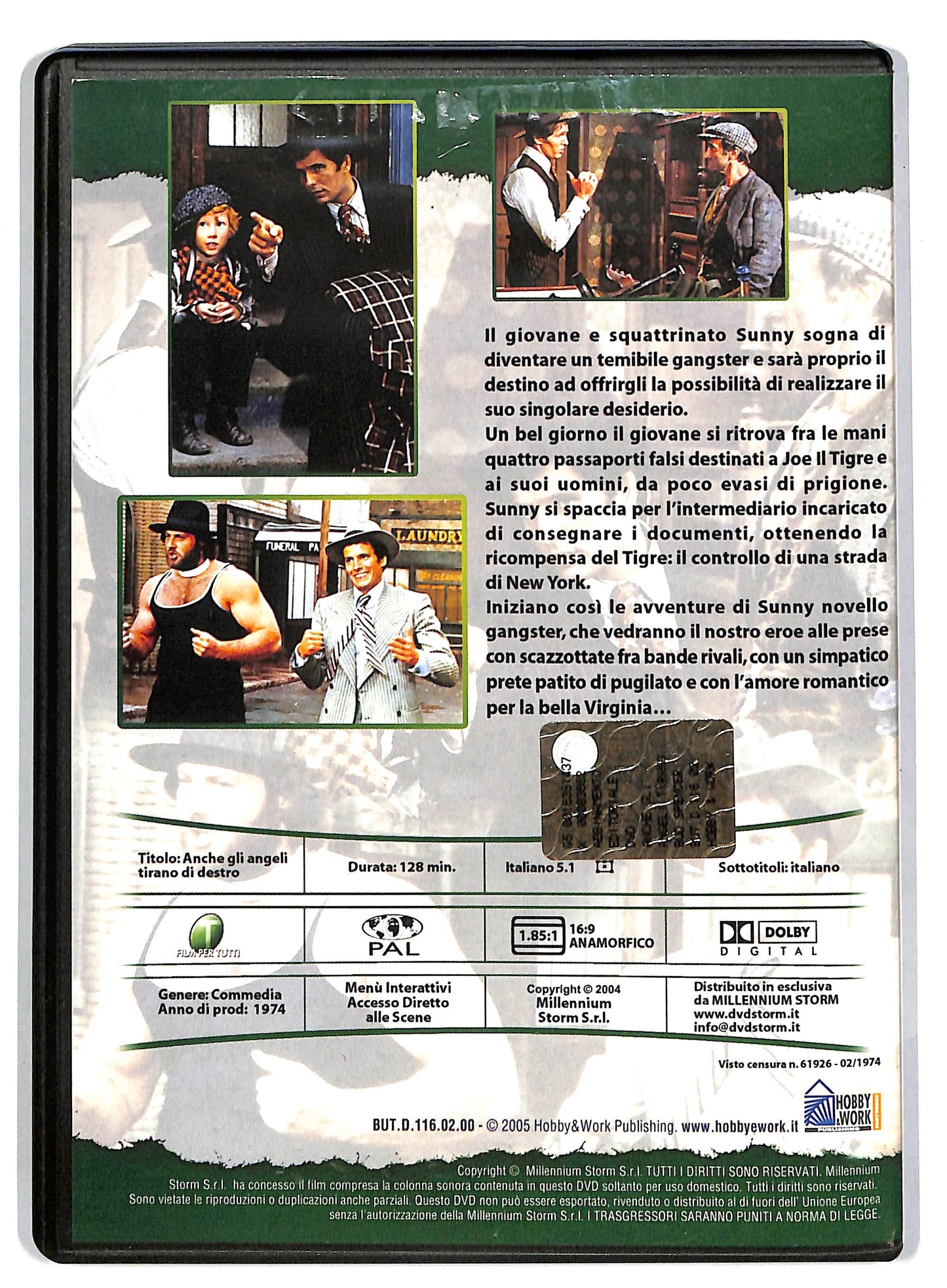 EBOND Anche gli angeli tirano di destro DVD D818550