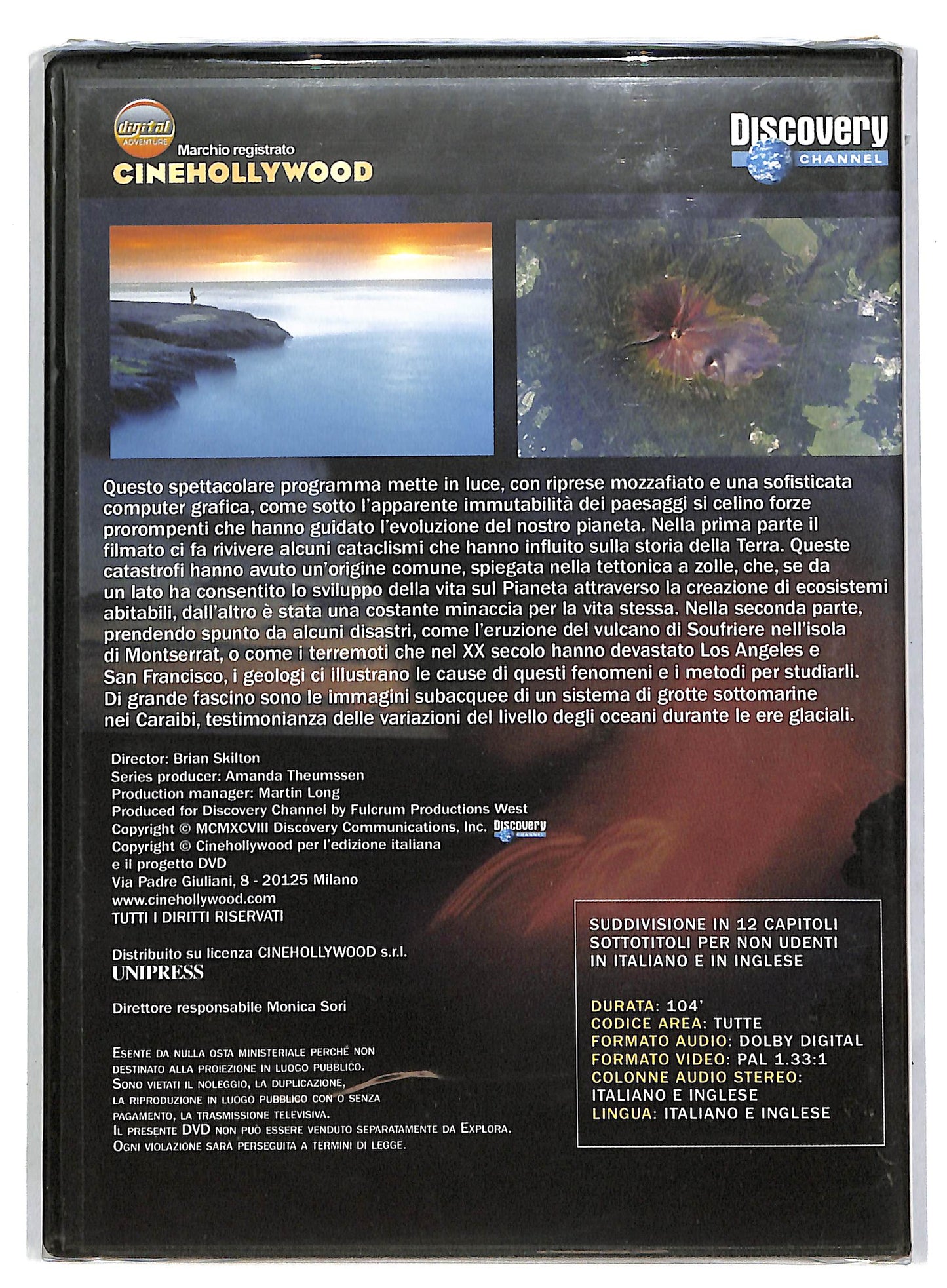 EBOND L'incredibile storia della terra VOL 4 EDITORIALE DVD D818555