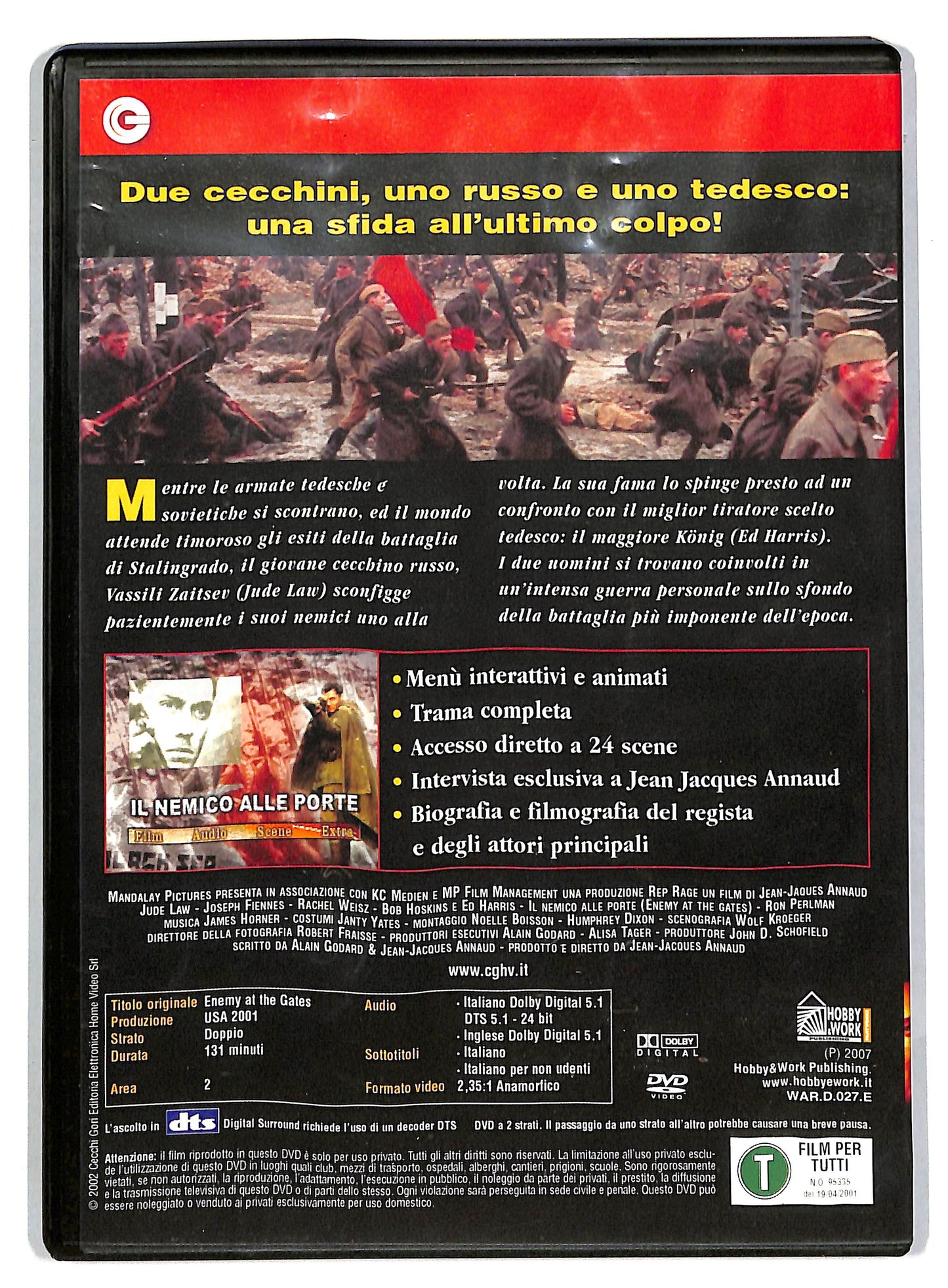 EBOND Il nemico alle porte EDITORIALE DVD D818559