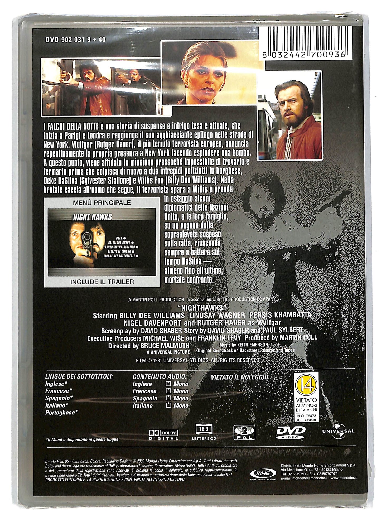 EBOND I Falchi Della Notte DVD D818604