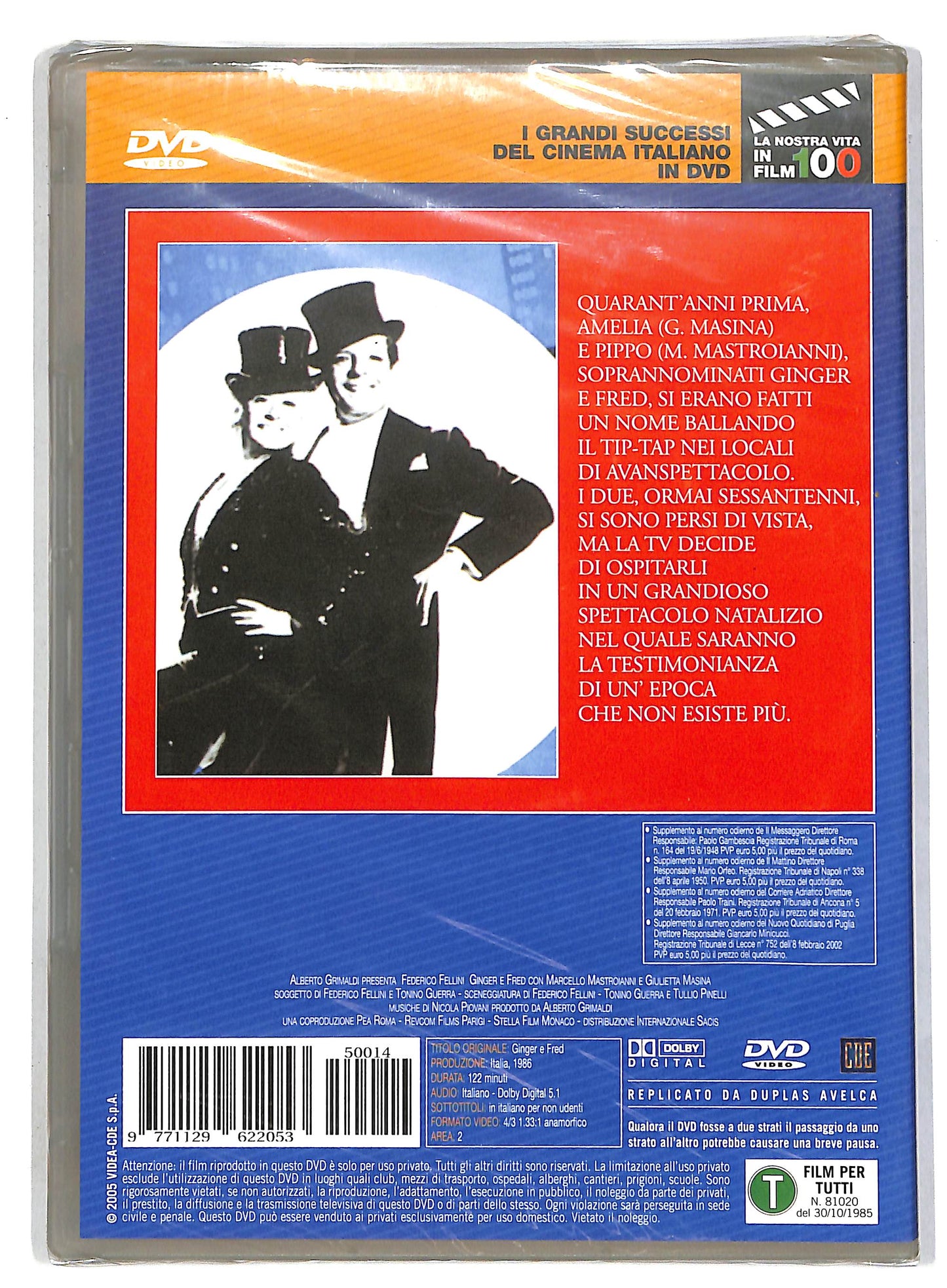 EBOND Ginger e Fred DVD D818616