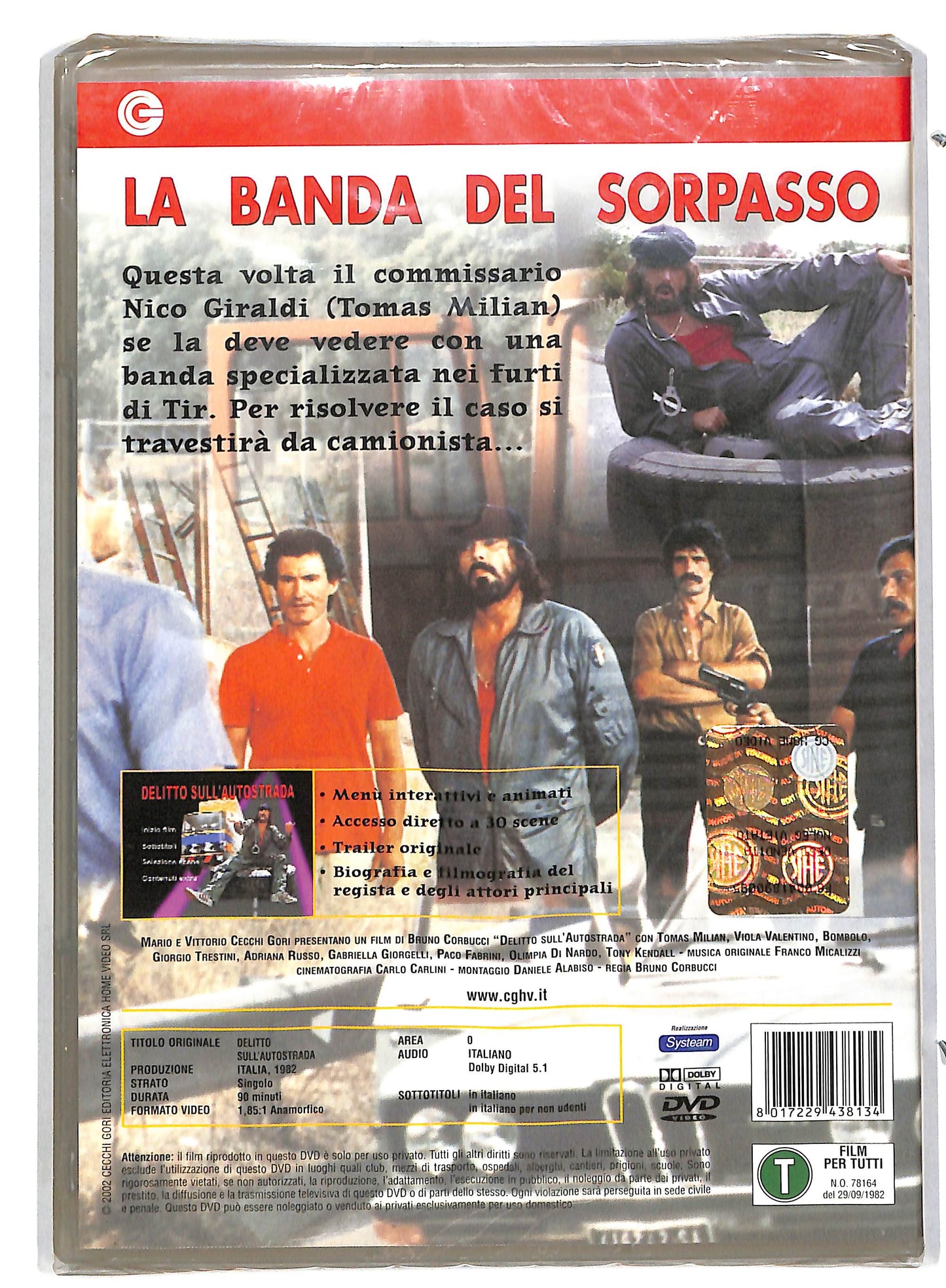 EBOND Delitto sull'autostrada DVD D818626