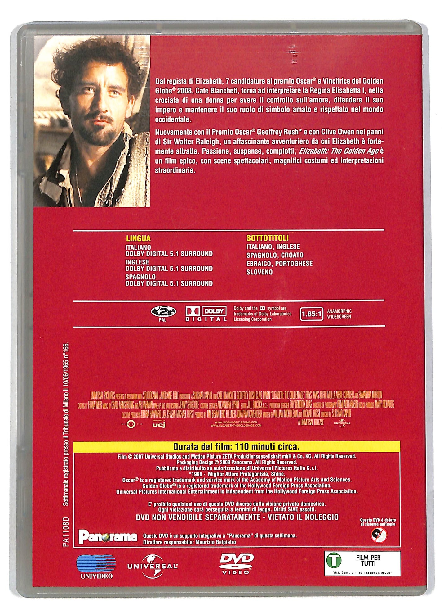 EBOND Elizabeth: The Golden Age DVD D818632