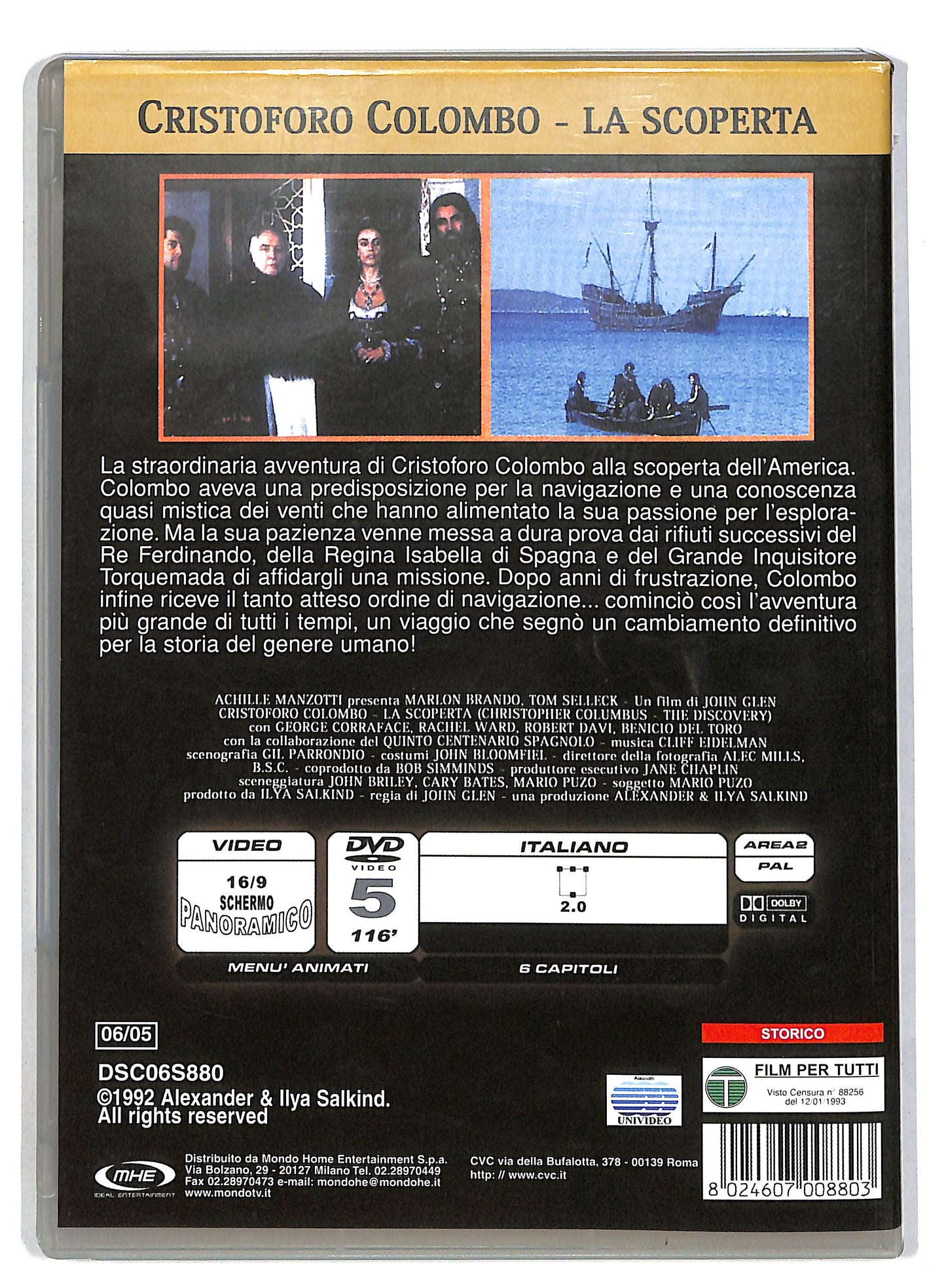 EBOND Cristoforo colombo - la scoperta DVD D818636