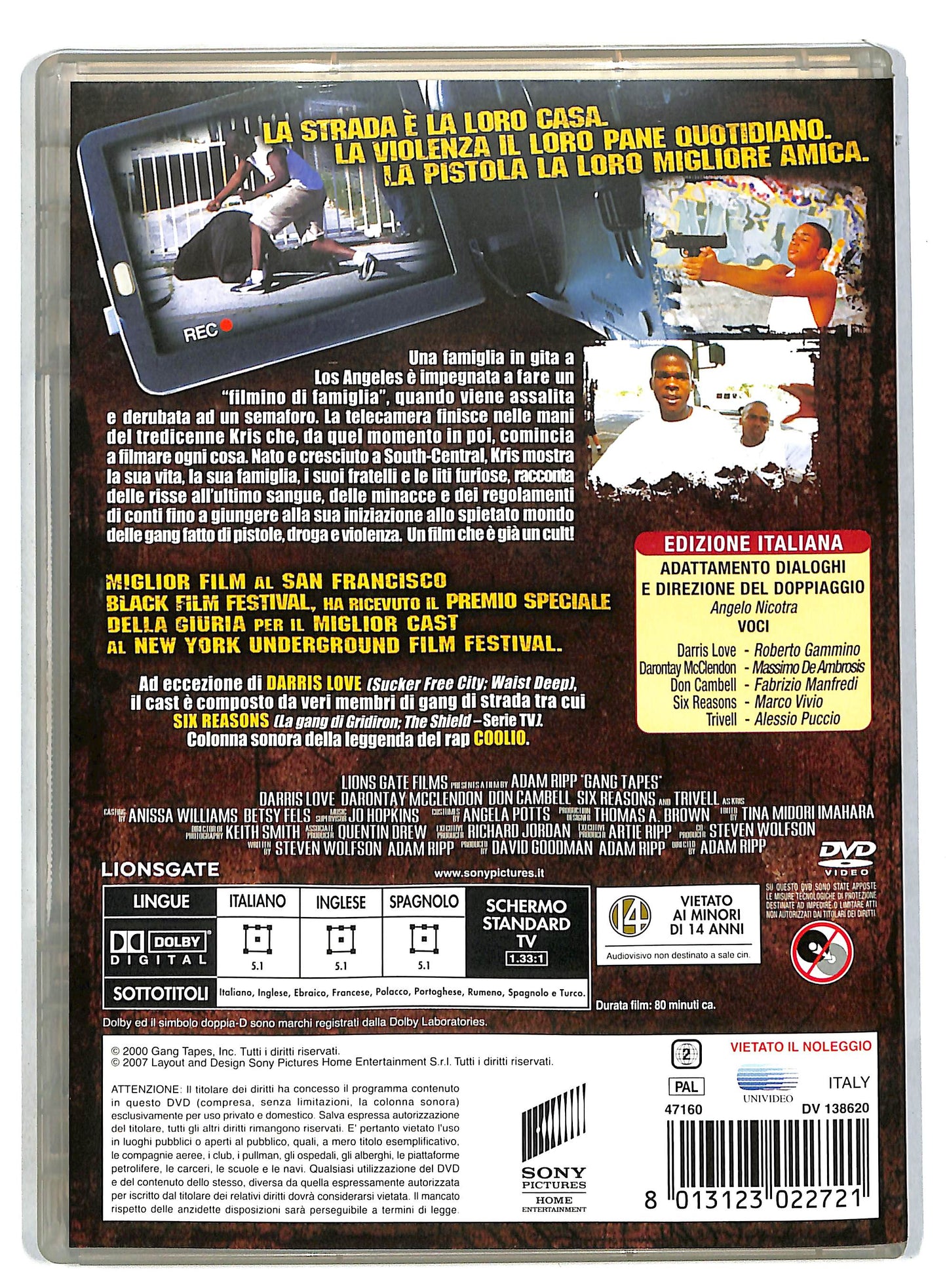 EBOND Gang Tapes DVD D818653