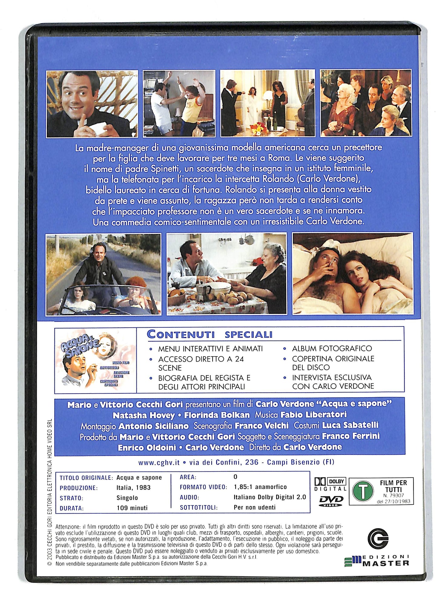 EBOND Acqua e sapone EDITORIALE DVD D818655