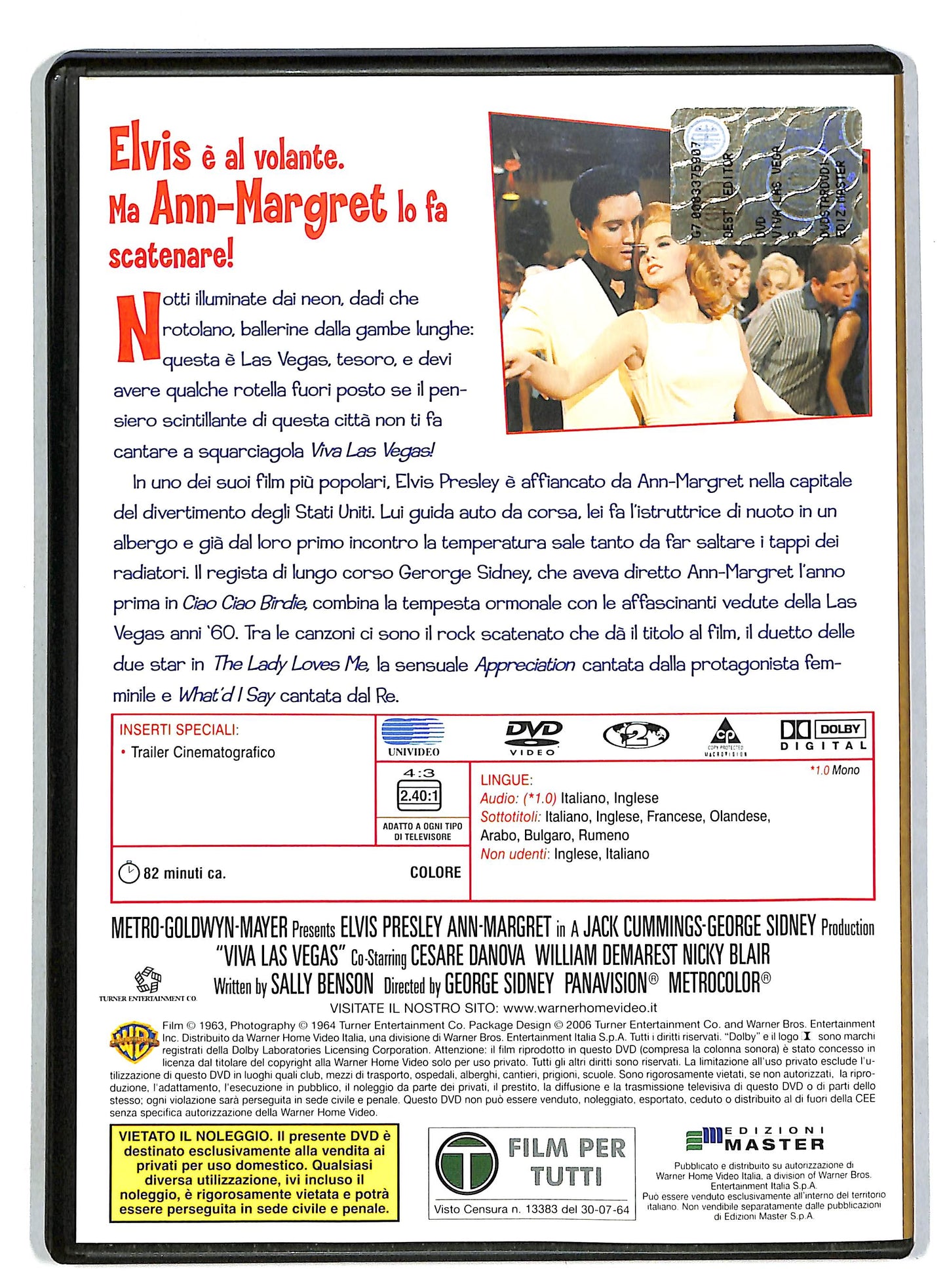 EBOND Viva Las Vegas EDITORIALE DVD D818659