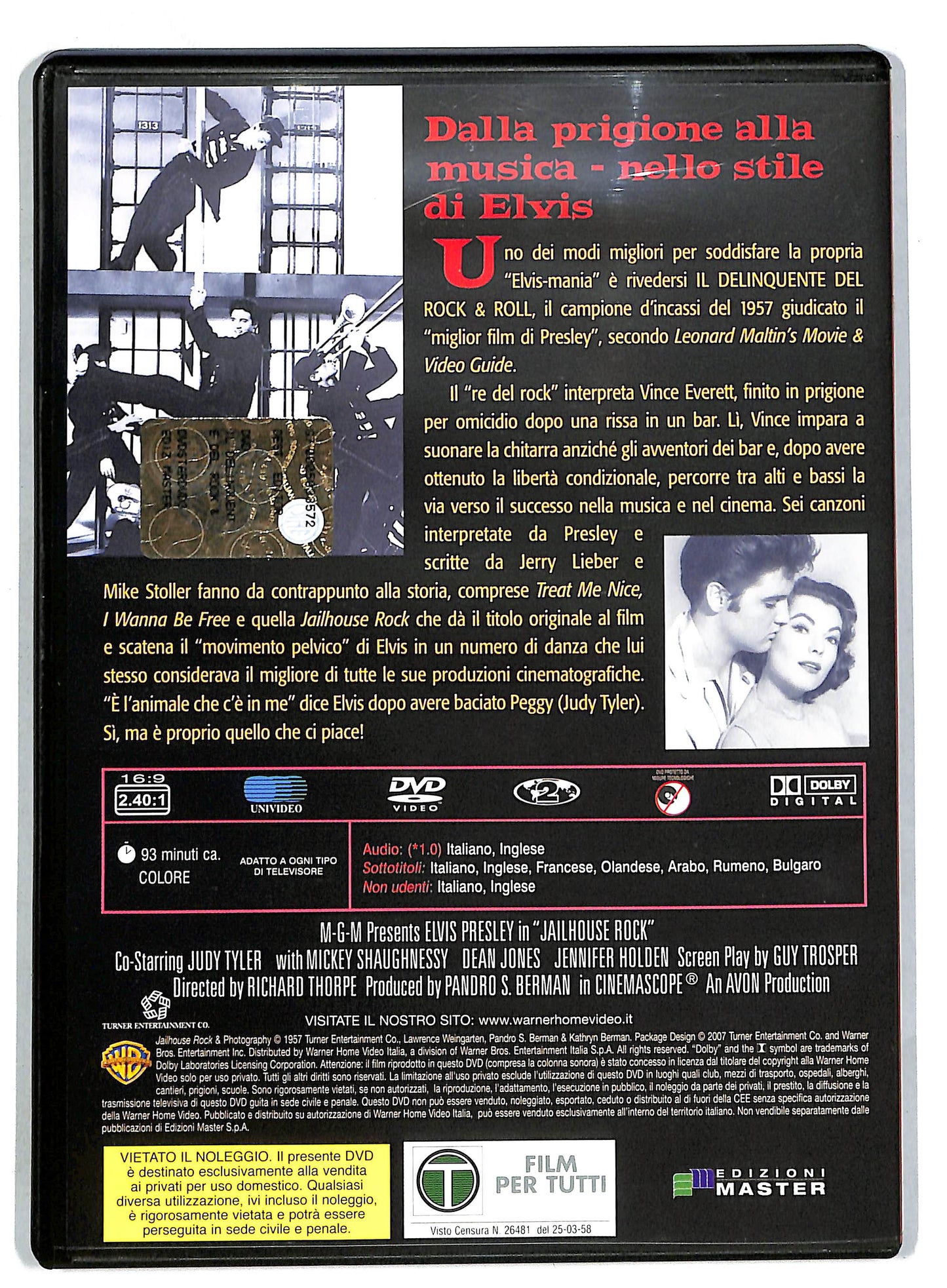 EBOND Il delinquente del rock and roll DVD D818703